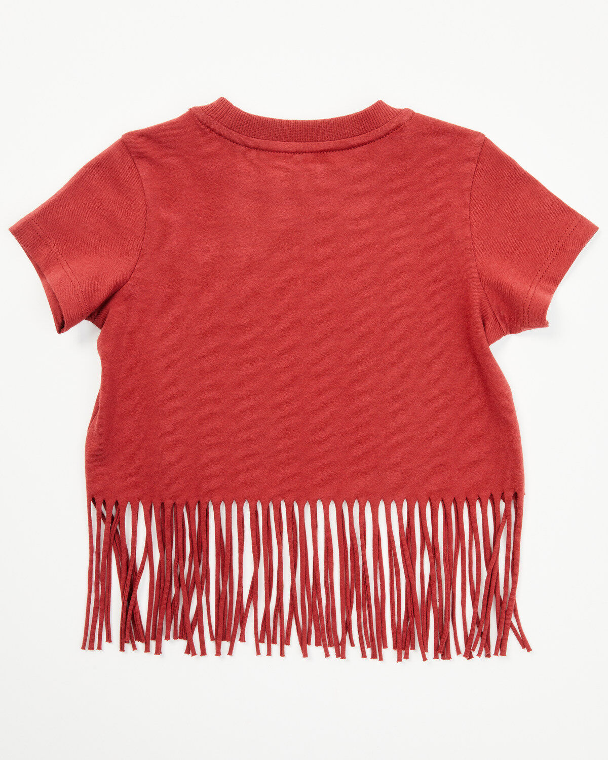 Shyanne Toddler Girls' Can't Be Tamed Short Sleeve Fringe Graphic Tee