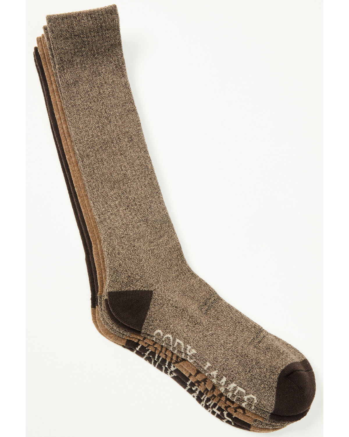 Cody James Men's Basic Crew Socks - 3 Pack