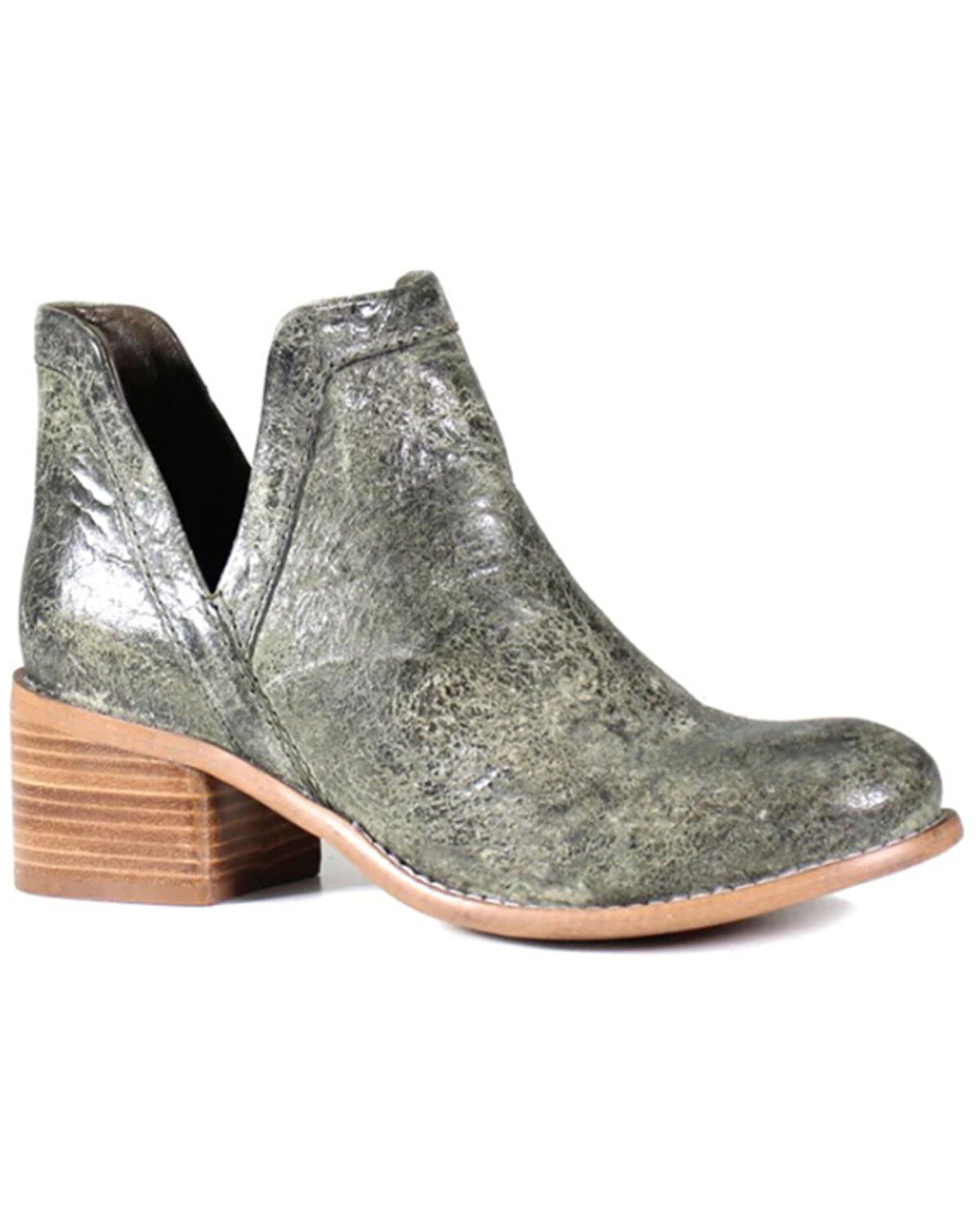 Diba True Women's Work Nerd Booties - Round Toe
