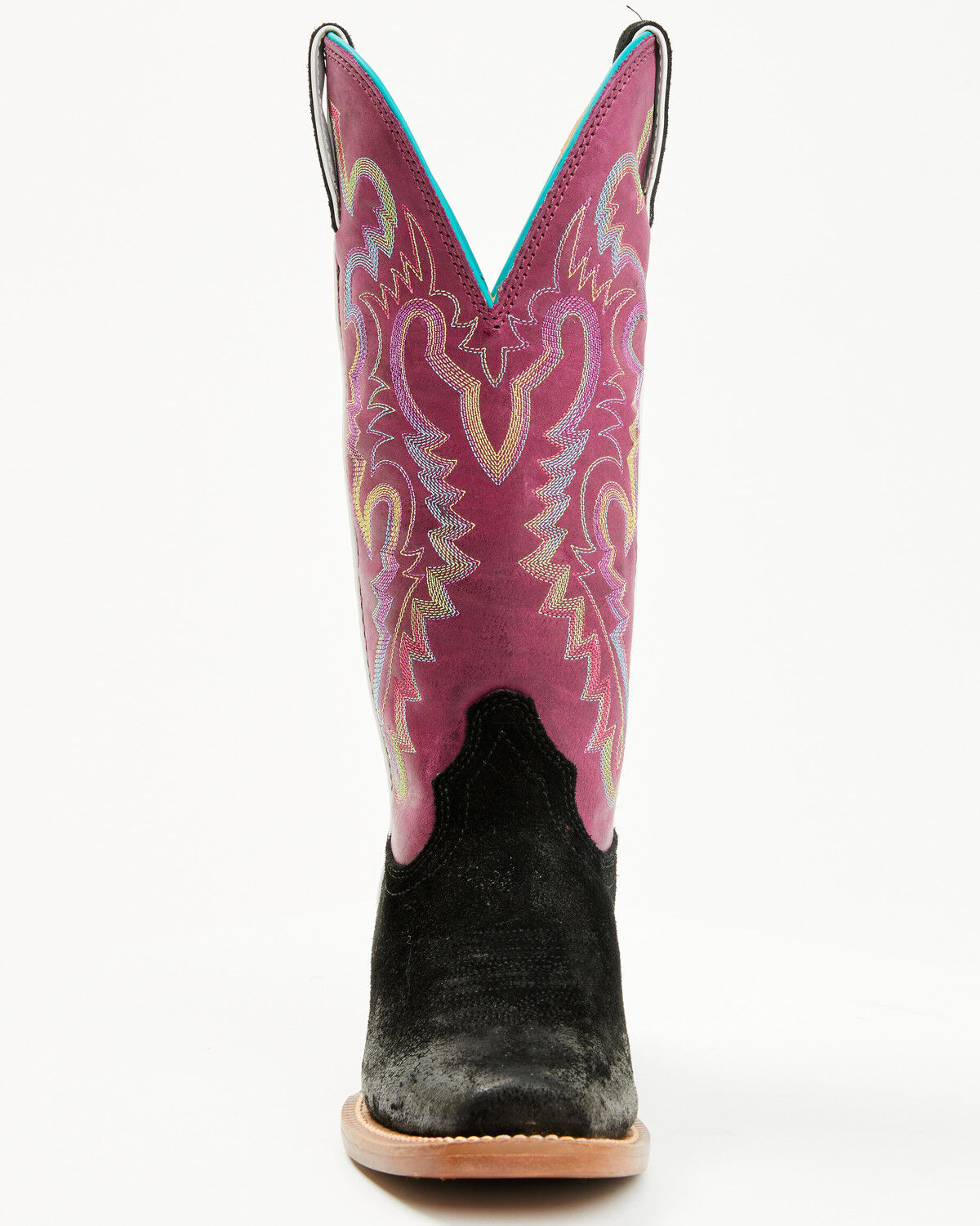 Justin Women's Breaking News Suede Western Boots - Square Toe