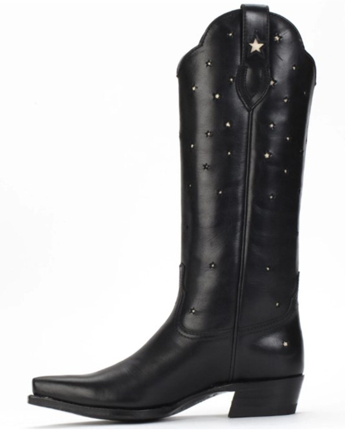 Ranch Road Boots Women's Presidio Star Inlay Tall Western Boots - Snip Toe