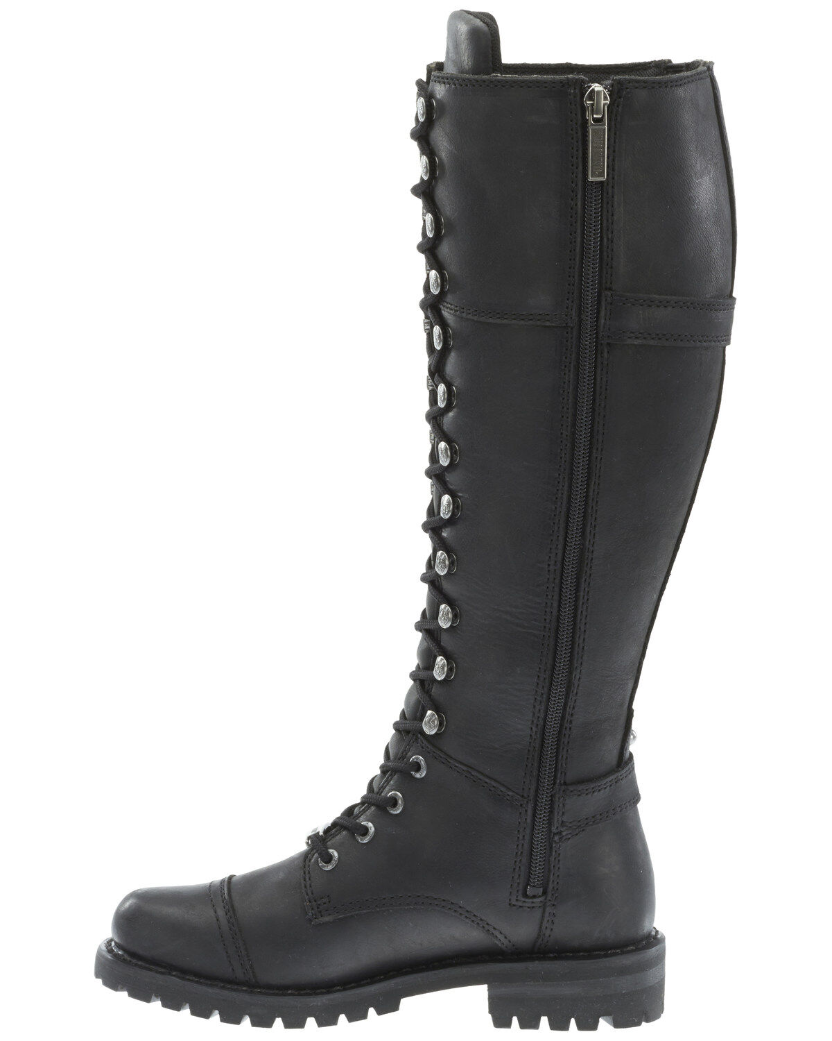 Harley Davidson Women's Beechwood Moto Boots - Round Toe