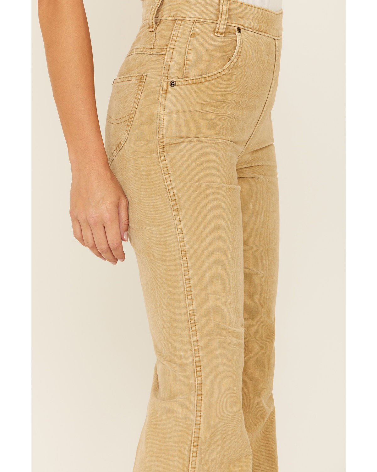 Lee Women's Corduroy High Rise Flare Jeans