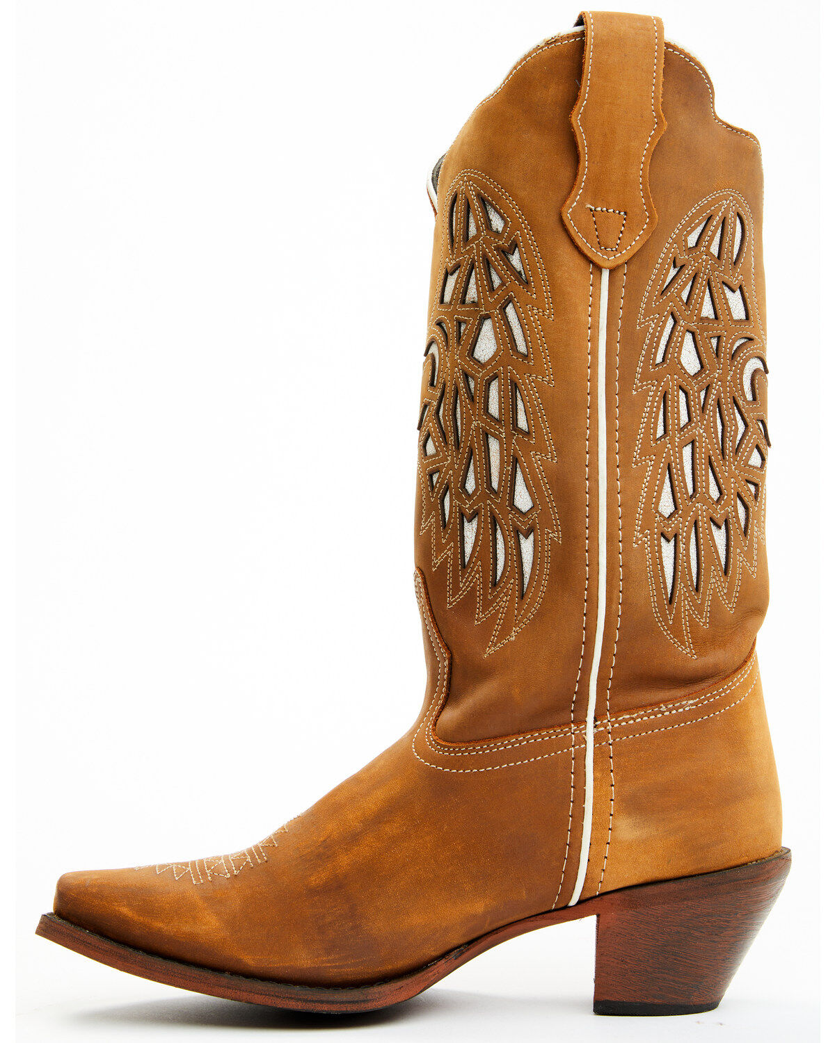 Laredo Women's Eagle Cut-Out Western Boots - Snip Toe