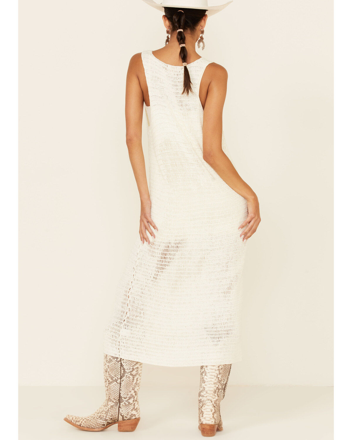 Show Me Your Mumu Women's Summerly Midi Crochet Dress