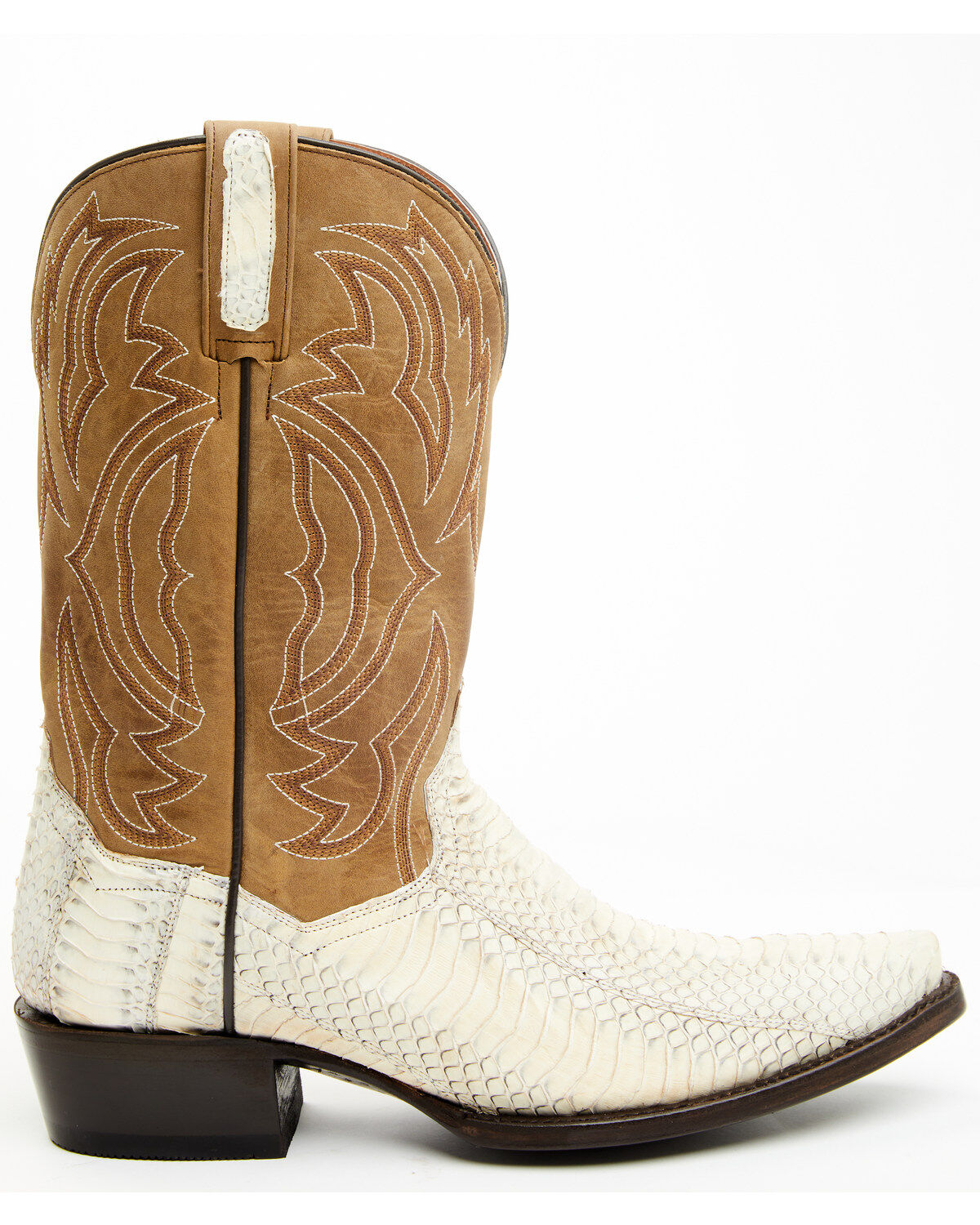 Dan Post Men's Exotic Snake Skin Western Boots - Snip Toe