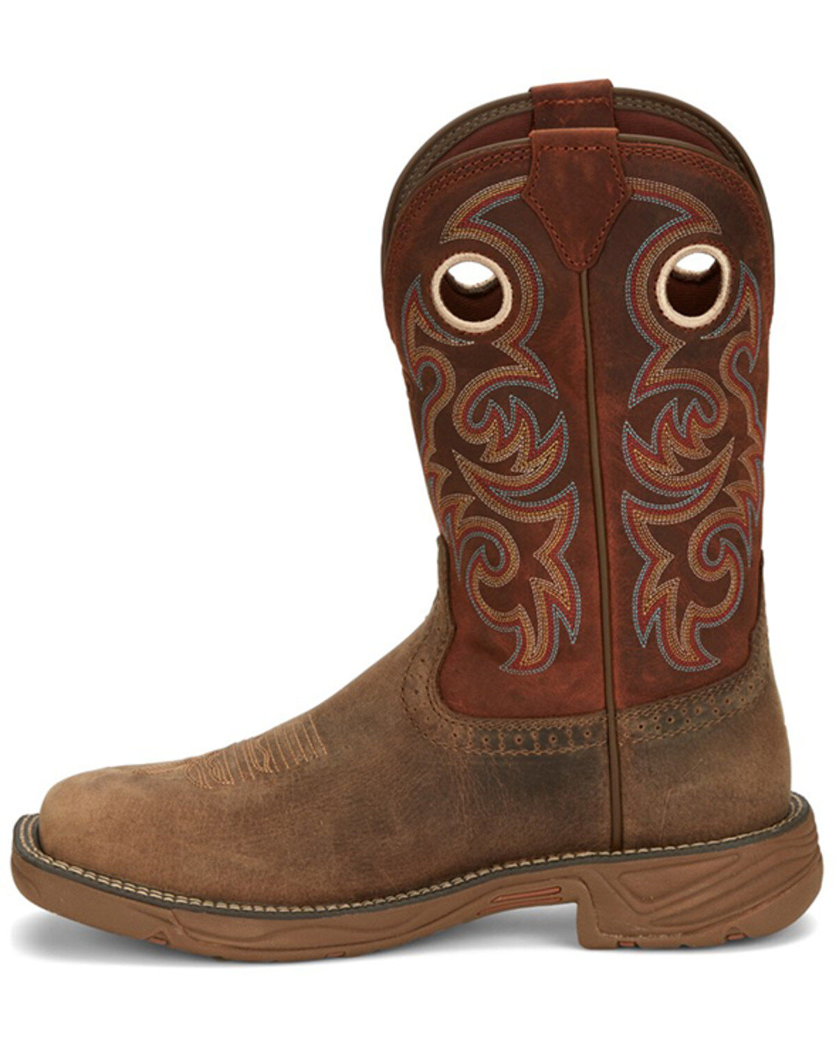 Justin Men's Rush Western Boots - Broad Square Toe