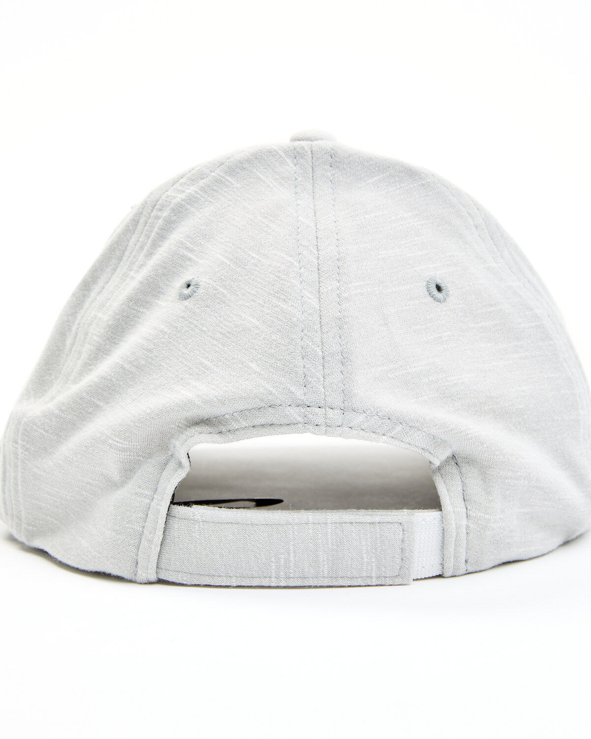 John Deere Men's Gray Offset Embroidered Logo Mesh-Back Ball Cap