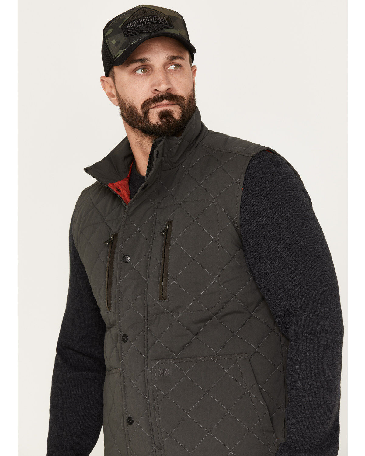 Dakota Grizzly Men's Nicco Stretch Western Vest