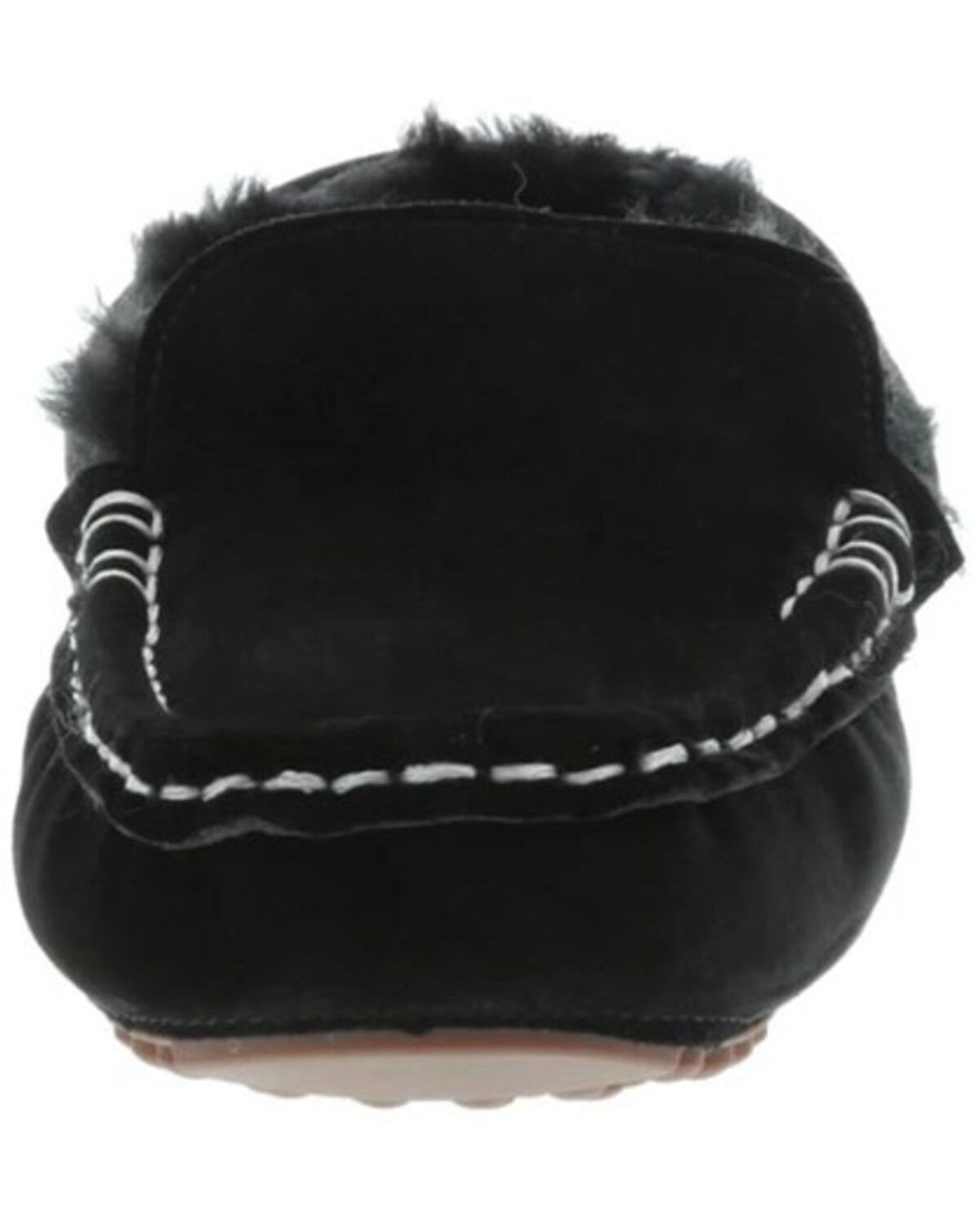 Lamo Women's Black Callie Slippers - Moc Toe