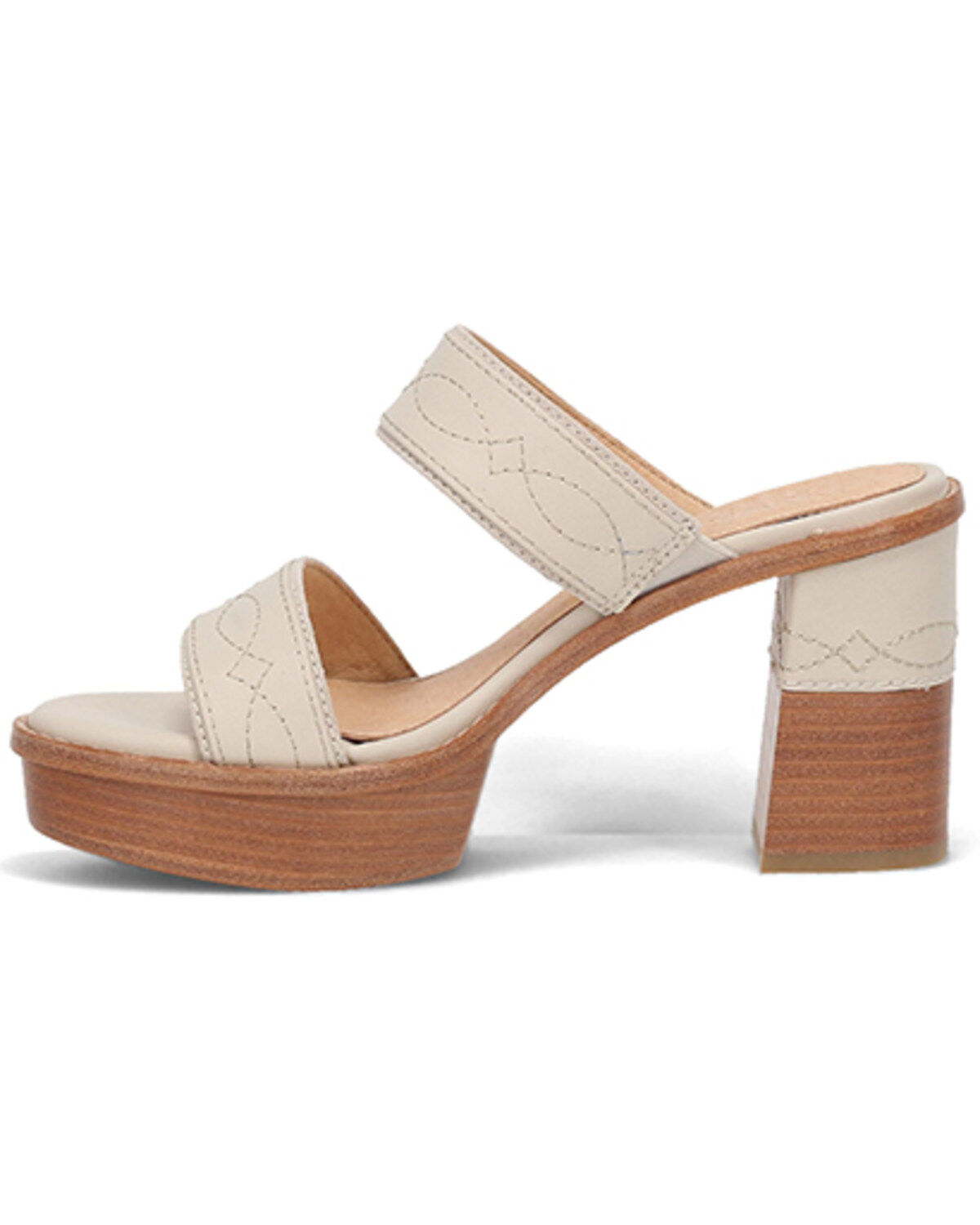 Frye Women's Pipa Woodstock 2 Band Platform Sandal