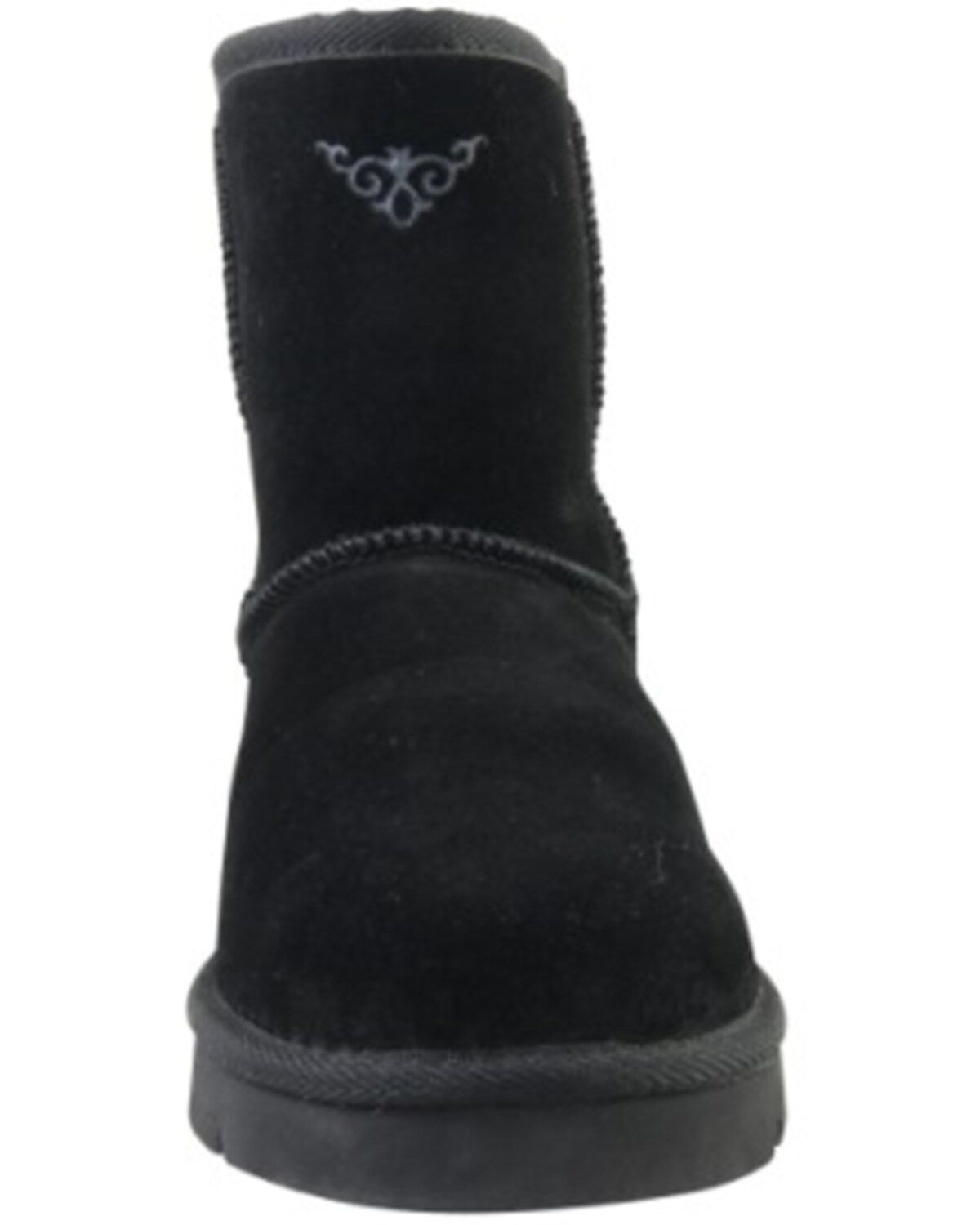 Superlamb Women's Argali 7.5" Suede Leather Pull On Casual Boots - Round Toe