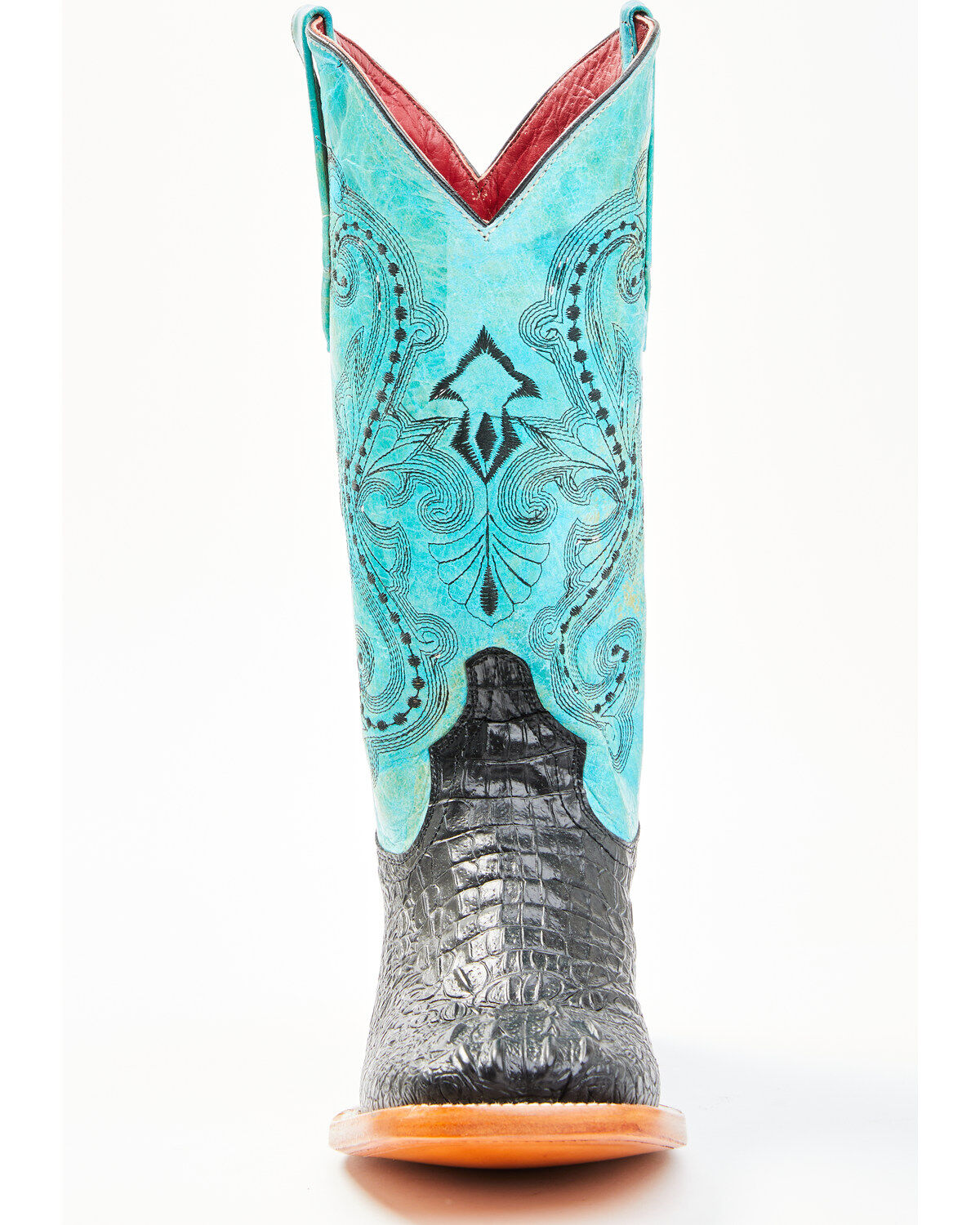 Ferrini Women's Caiman Tail Print Western Boots