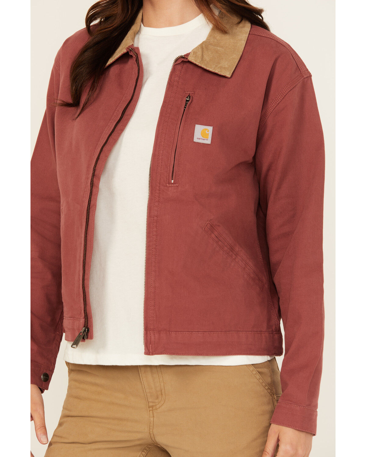 Carhartt Women's Rugged FleX™ Loose Fit Canvas Detroit Jacket