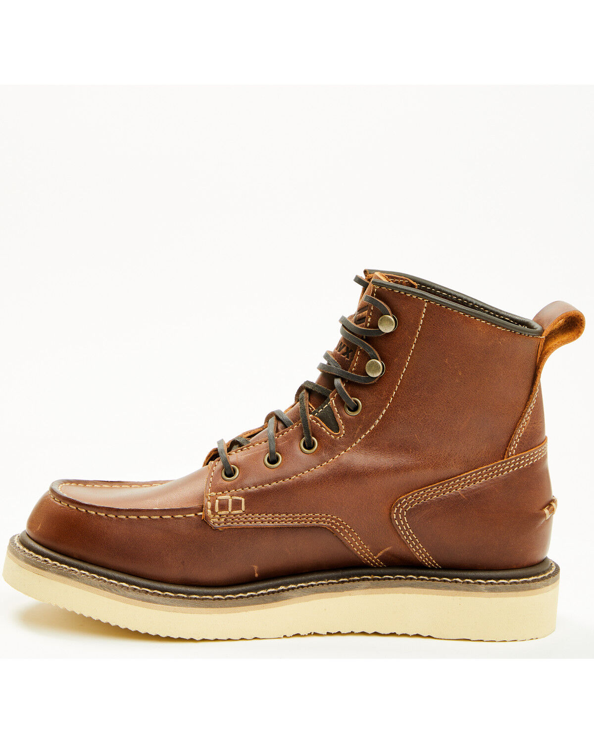 Hawx Men's 6" Lace-Up Moc Work Boots - Soft Toe