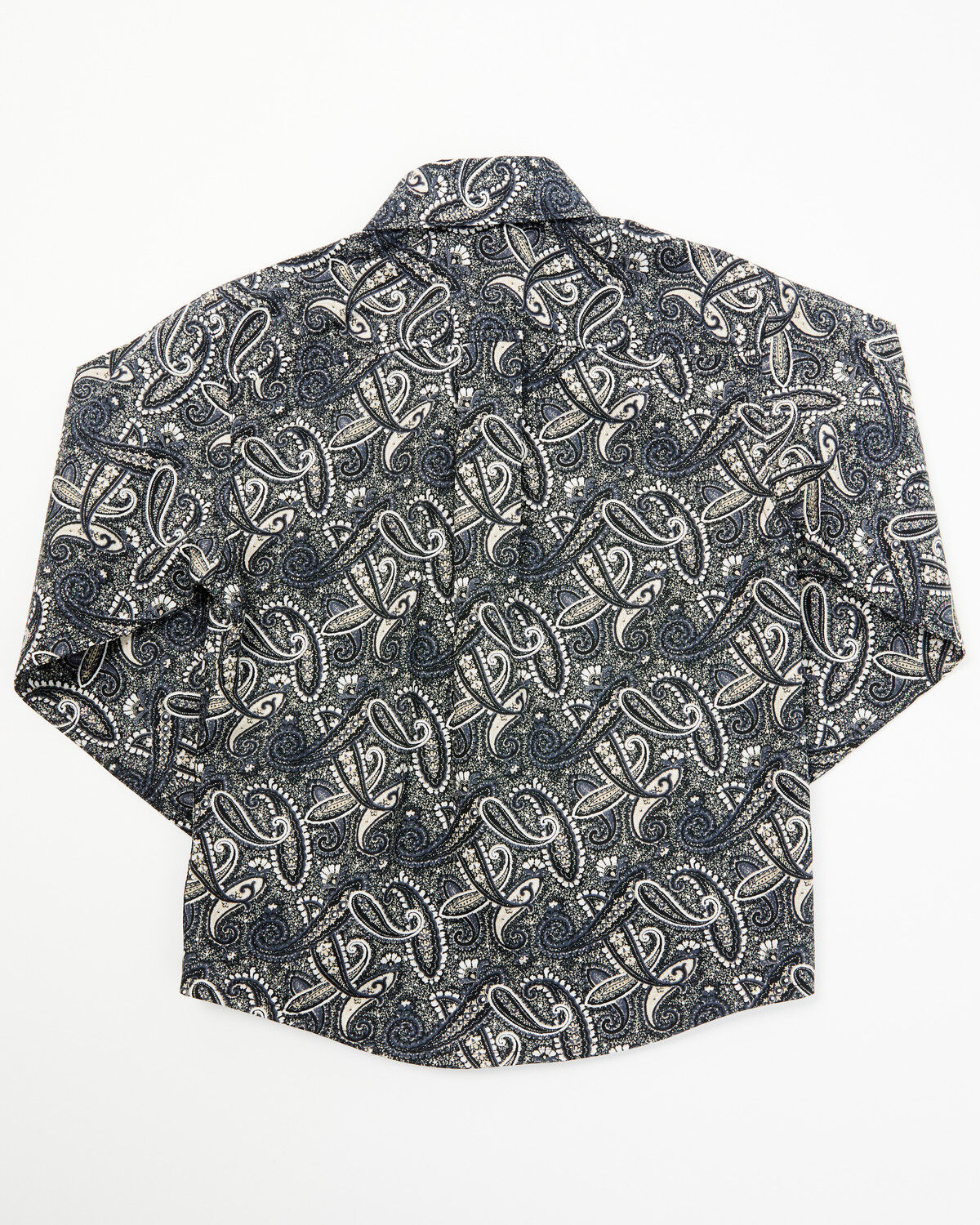Cinch Toddler Boys' Paisley Print Long Sleeve Button-Down Western Shirt