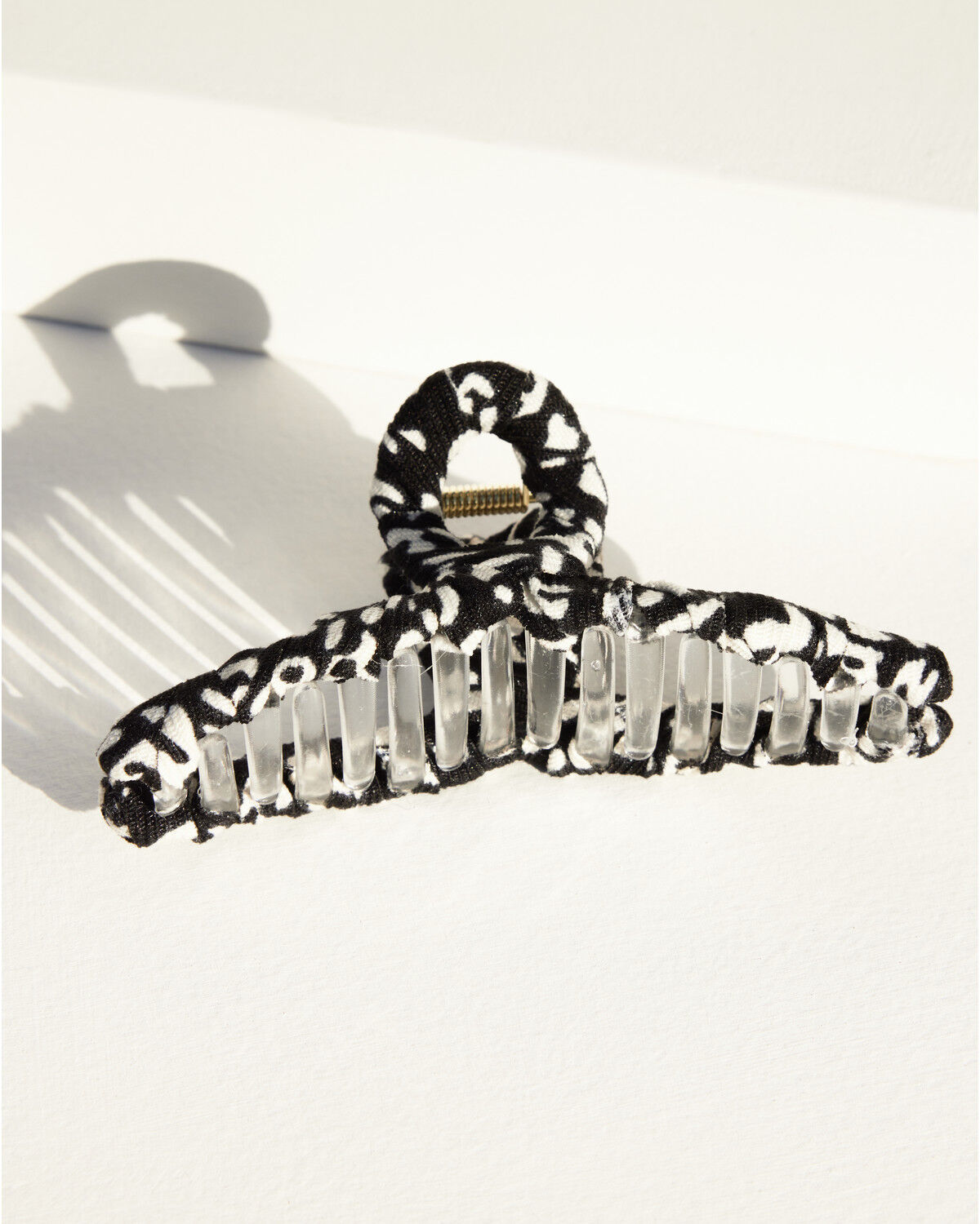 Shyanne Women's Animal Print Fabric Claw Clip Set - 2 Piece