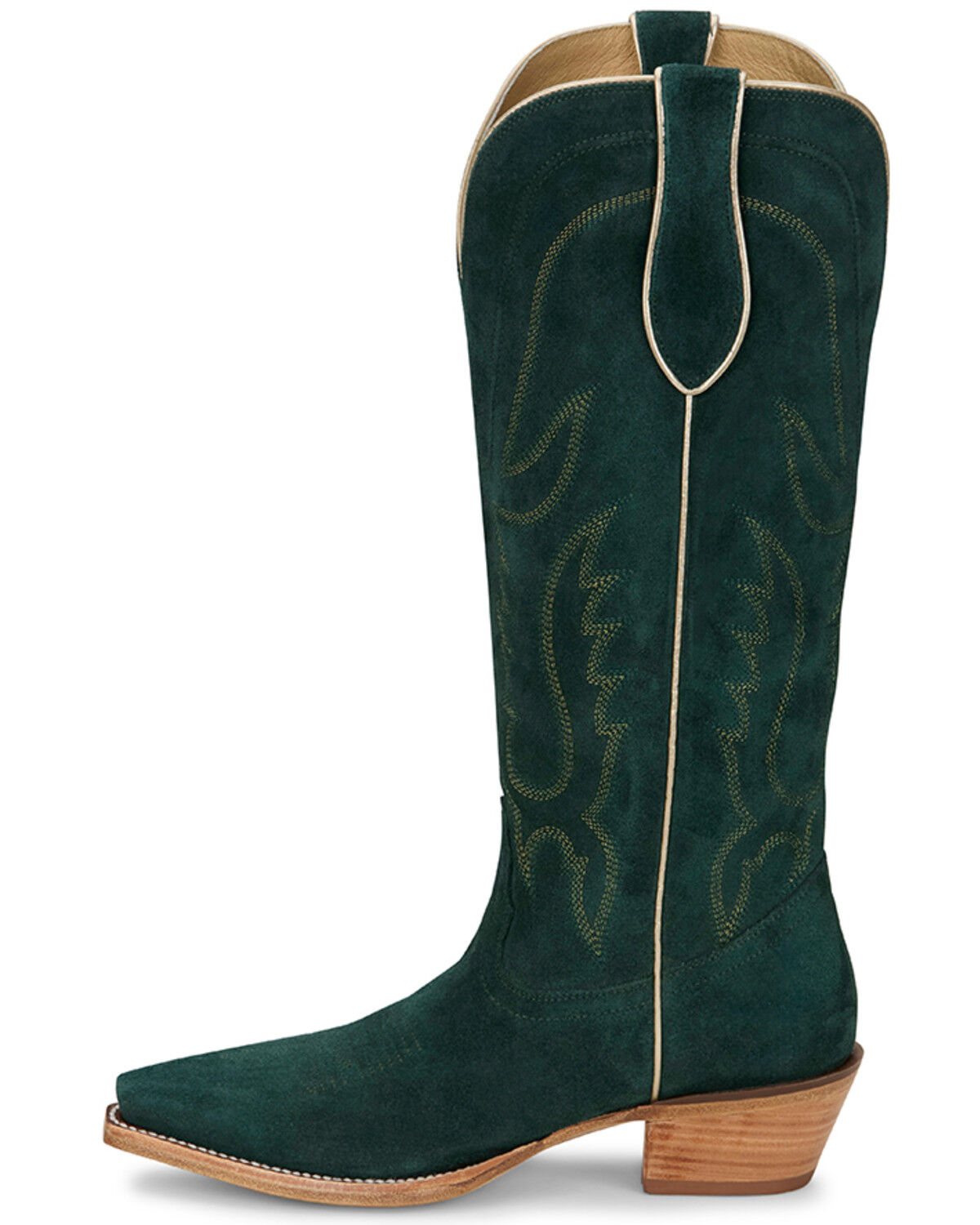 Tony Lama Women's Derby Liz Tall Western Boots - Snip Toe