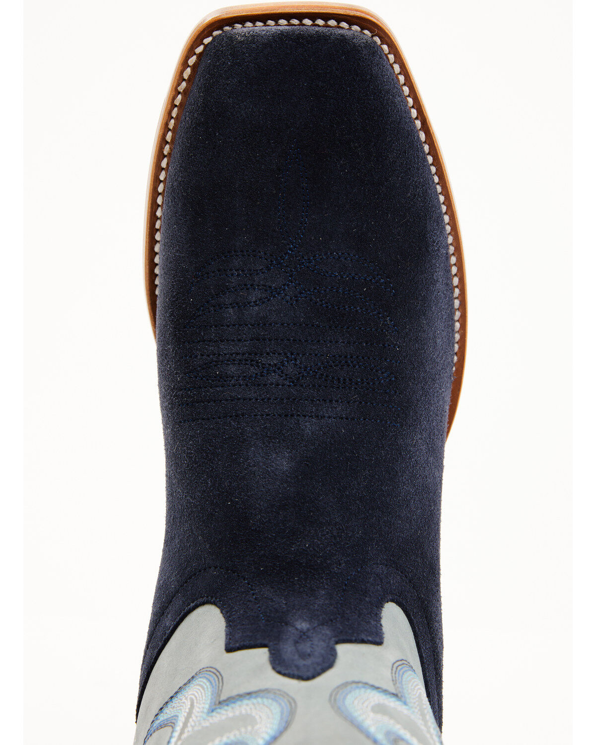 Horse Power Men's Marine Roughout Western Boots - Broad Square Toe