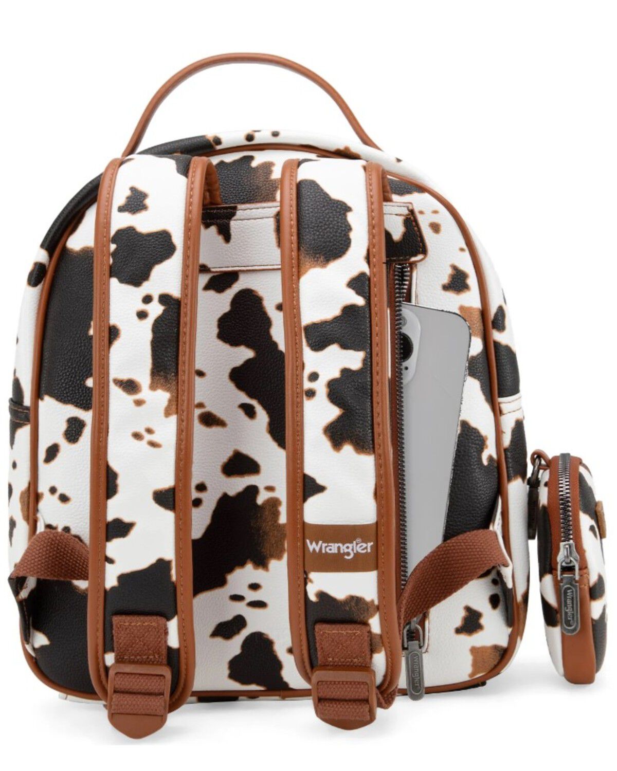 Wrangler Women's Cow Print Backpack