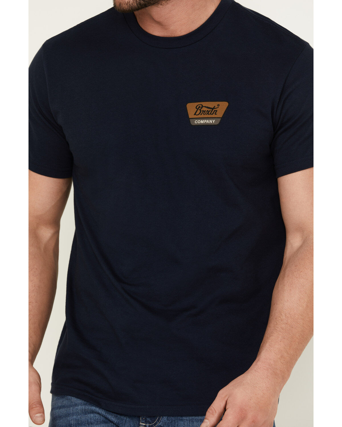 Brixton Men's Linwood Logo Short Sleeve Graphic T-Shirt