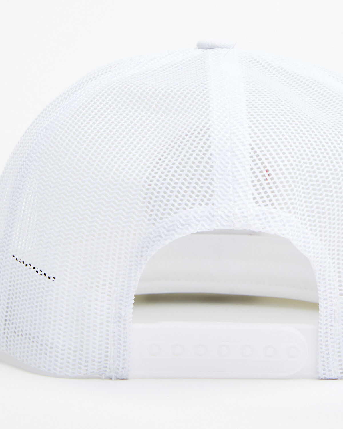 Lazy J Ranch Men's Solid White Tejas Americas Patch Mesh-Back Ball Cap