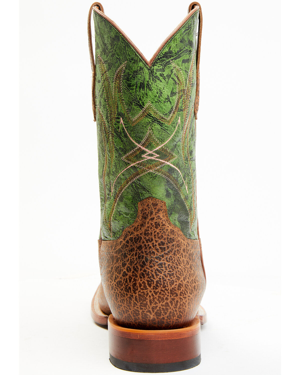 Cody James Men's Ozark Apple Leather Western Boot - Broad Square Toe