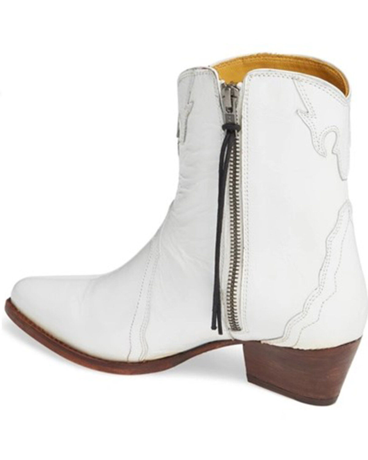 Free People Women's New Frontier Western Booties - Round Toe
