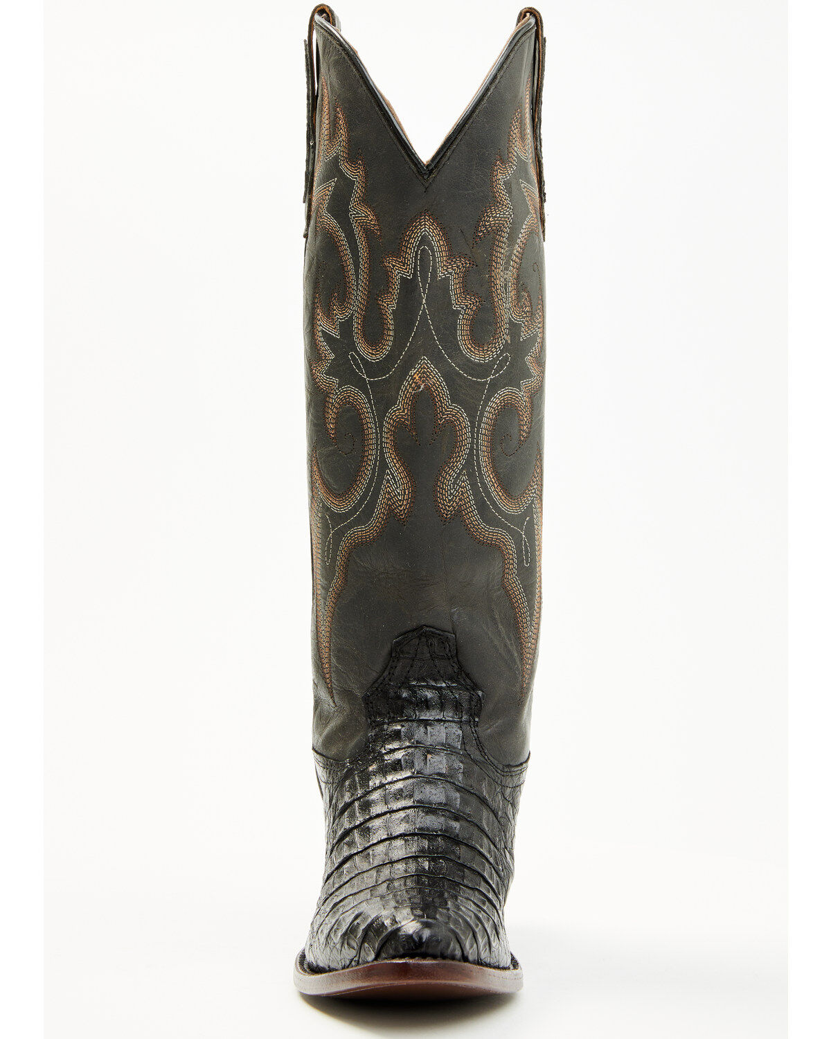 Shyanne Women's Layla Exotic Caiman Western Boots - Round Toe