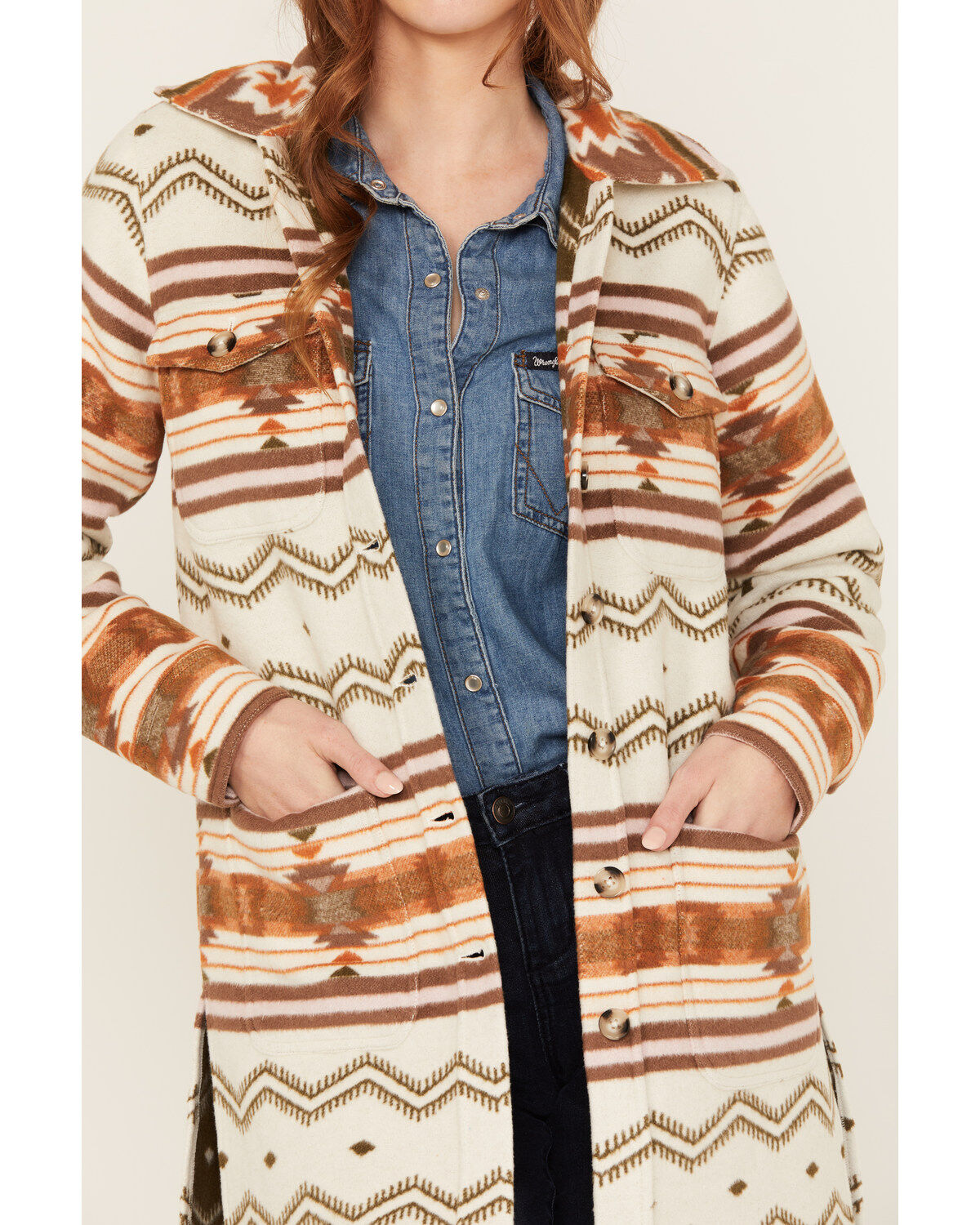 Shyanne Women's Long Southwestern Jacket