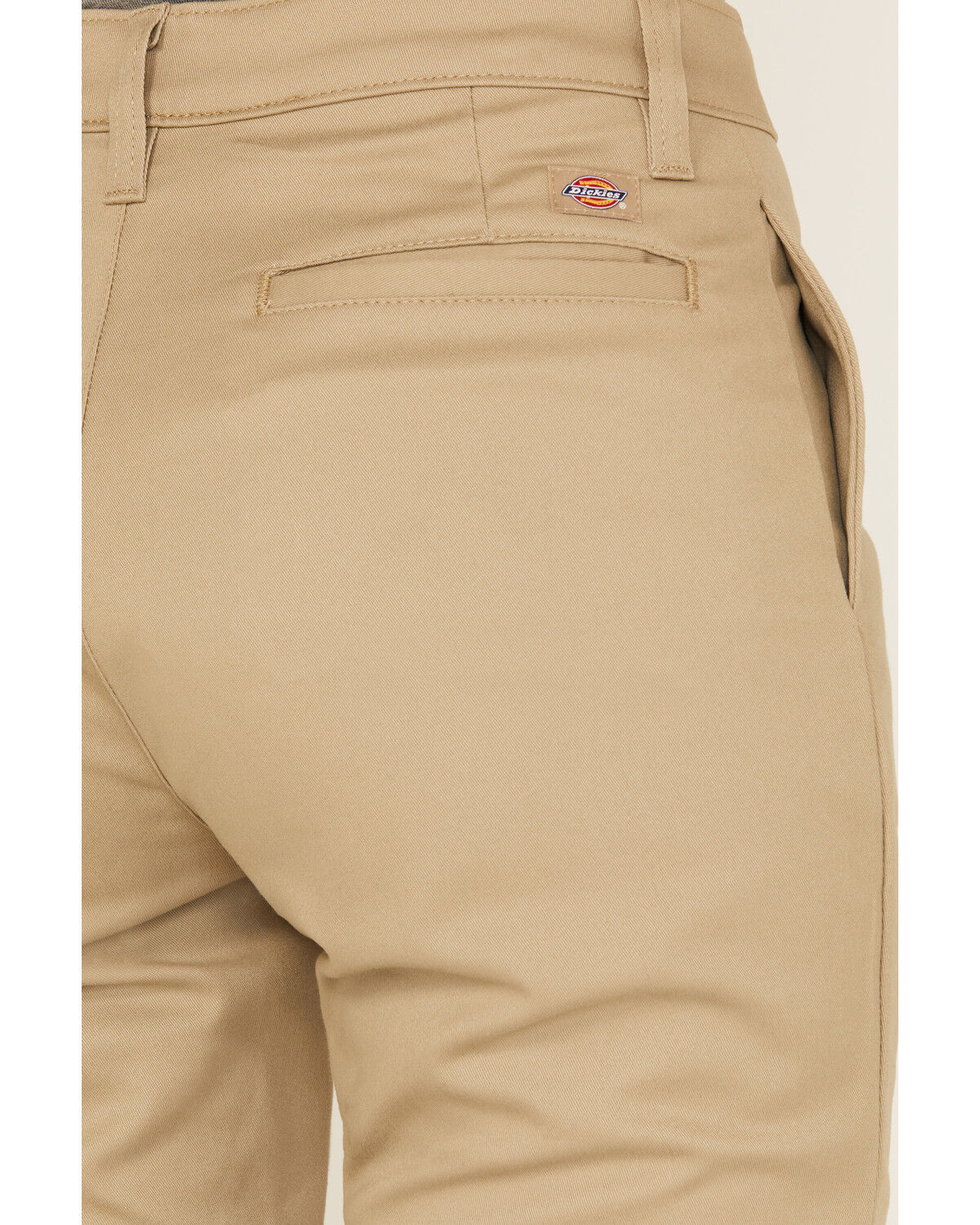 Dickies Women's Mid Rise Skinny Stretch Twill Work Pants