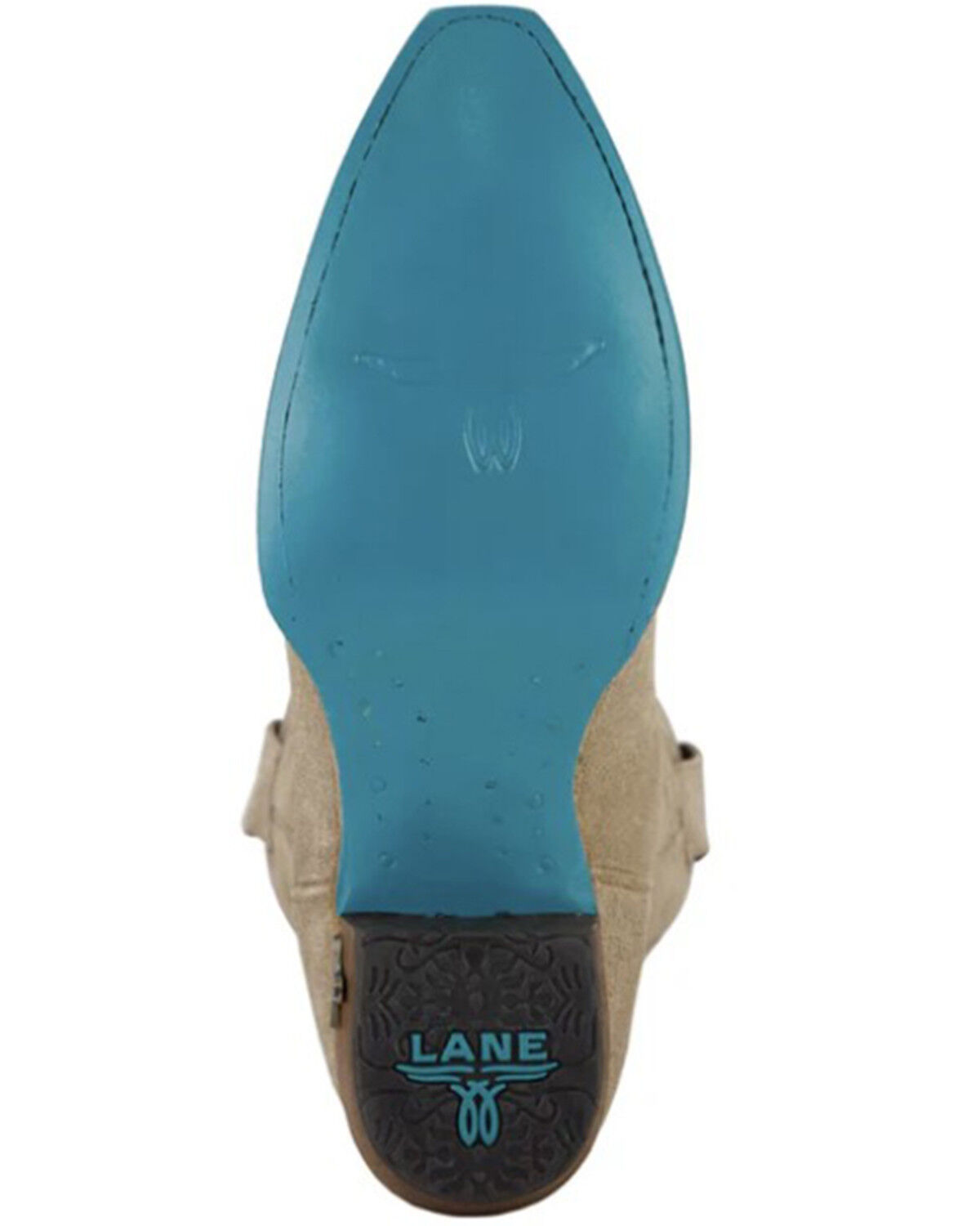 Lane Women's Squash Blossom Suede Tall Western Boots - Snip Toe