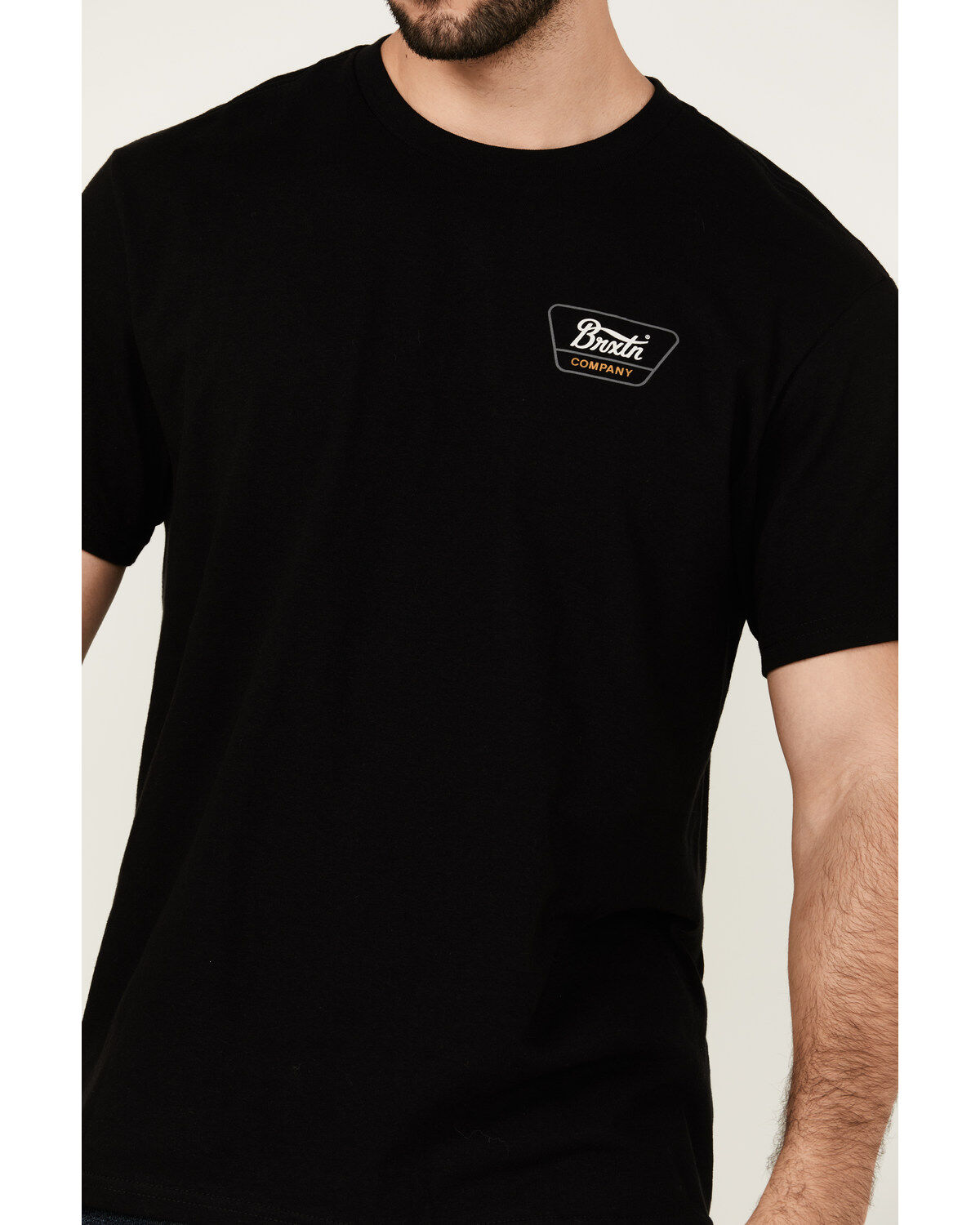 Brixton Men's Linwood Logo Short Sleeve Graphic T-Shirt