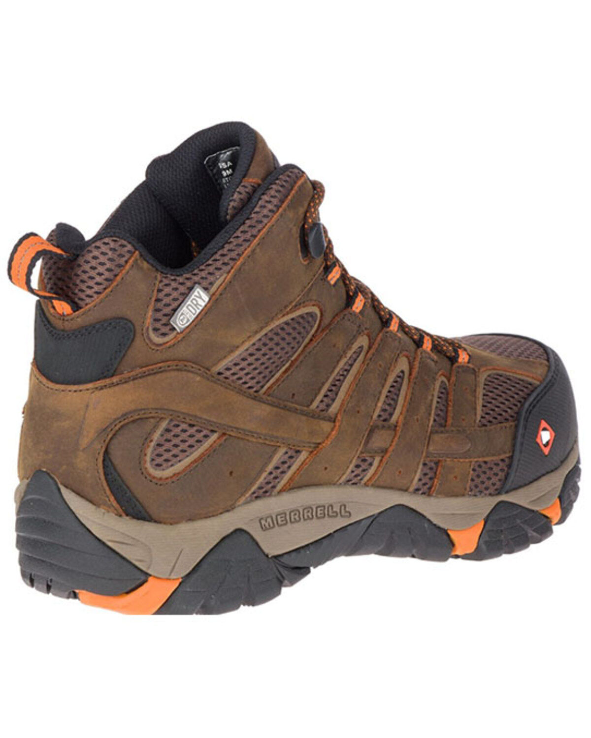 Merrell Men's MOAB Vertex Waterproof Work Boots - Composite Toe