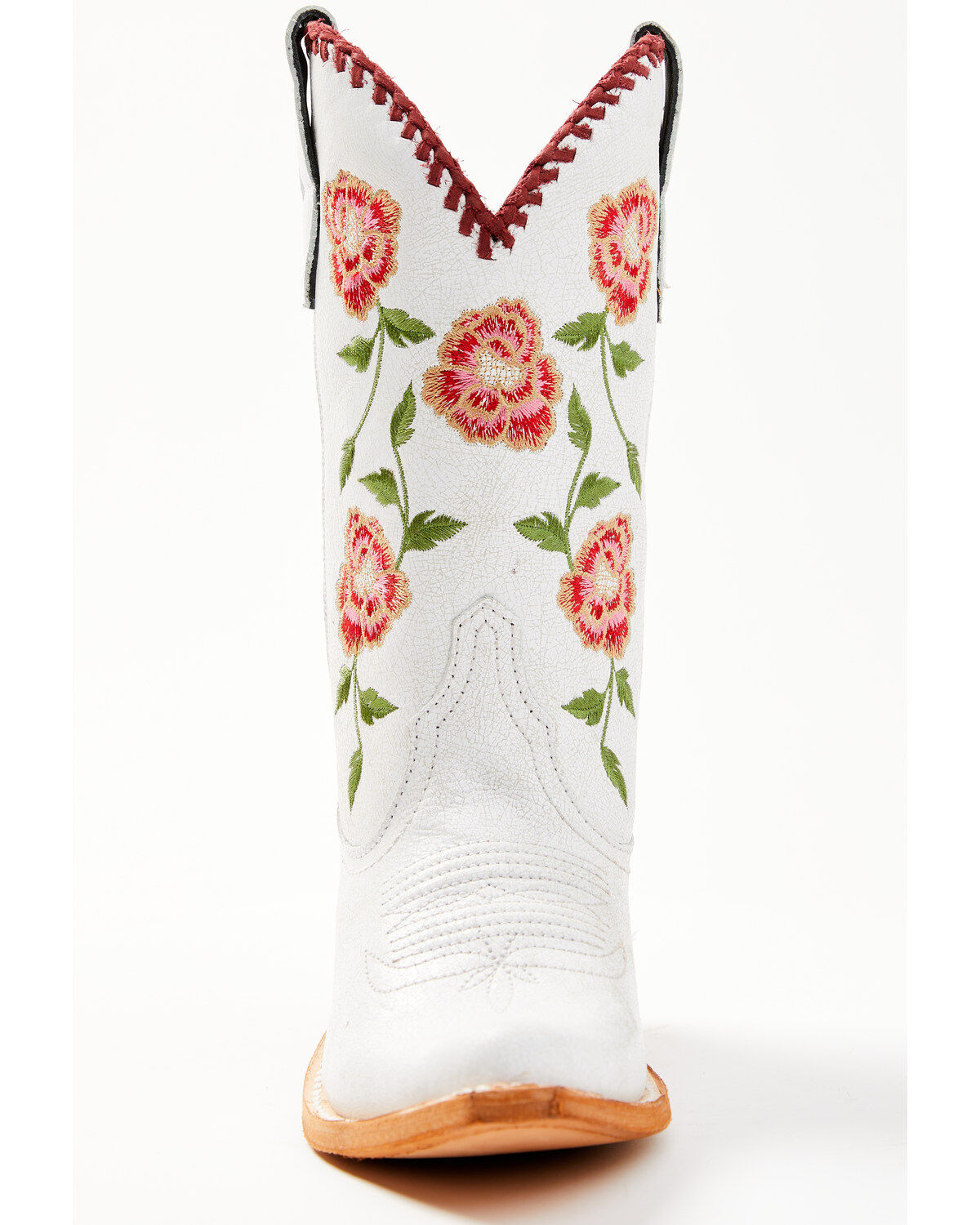 Liberty Black Women's Vicky Floral Embroidered Western Boot - Snip Toe