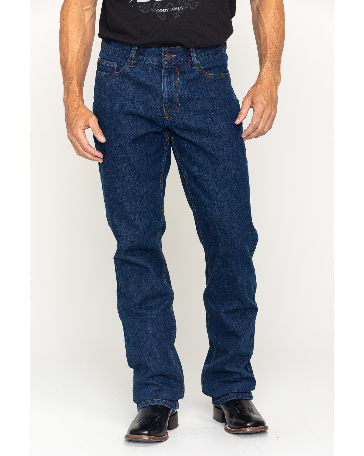 Gibson Men's Bonanza Prewashed Regular Fit Denim Jeans