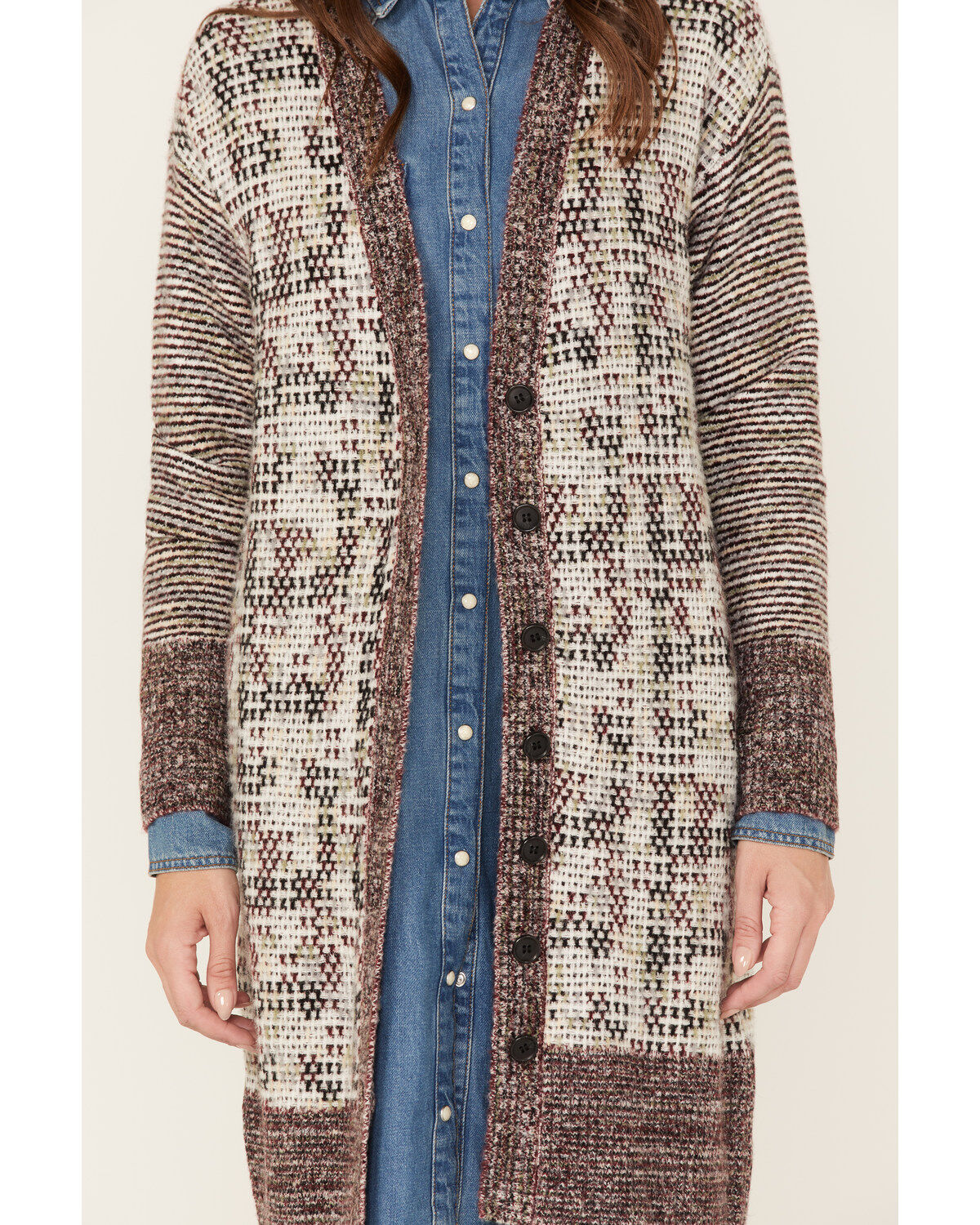 Cleo + Wolf Women's Knit Midi Cardigan