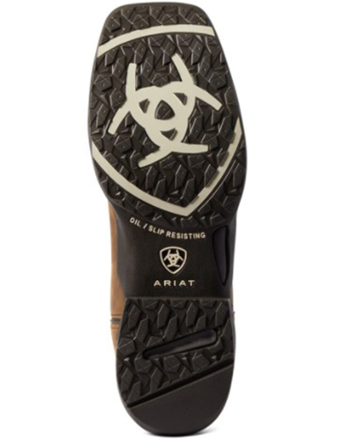 Ariat Women's Distressed Brown Anthem Shortie II H20 Full-Grain Western Boot - Square Toe