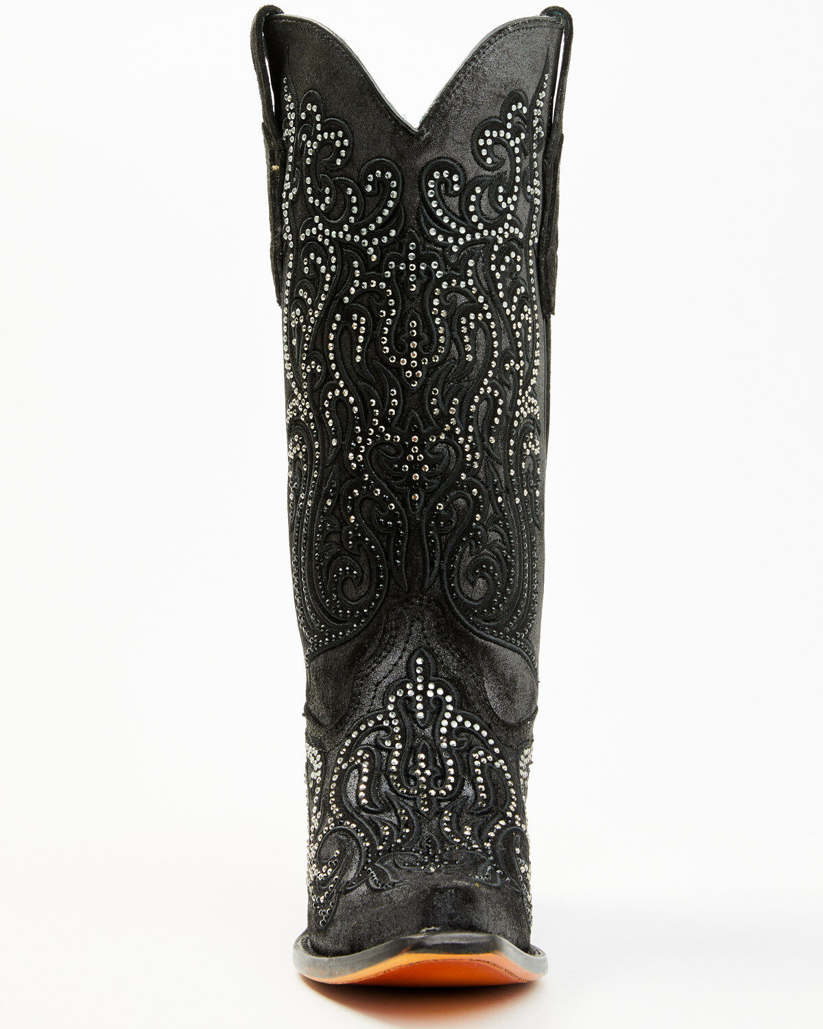 Corral Women's Crystal Embroidered Western Boots - Snip Toe