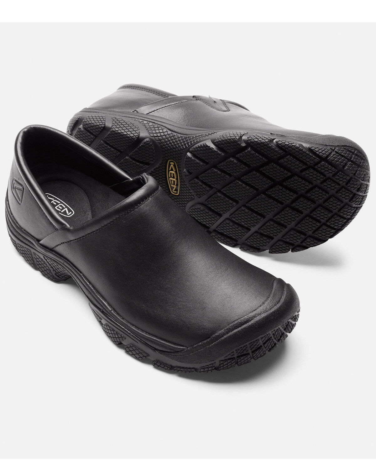 Keen Men's PTC Slip-On Work Shoes - Round Toe