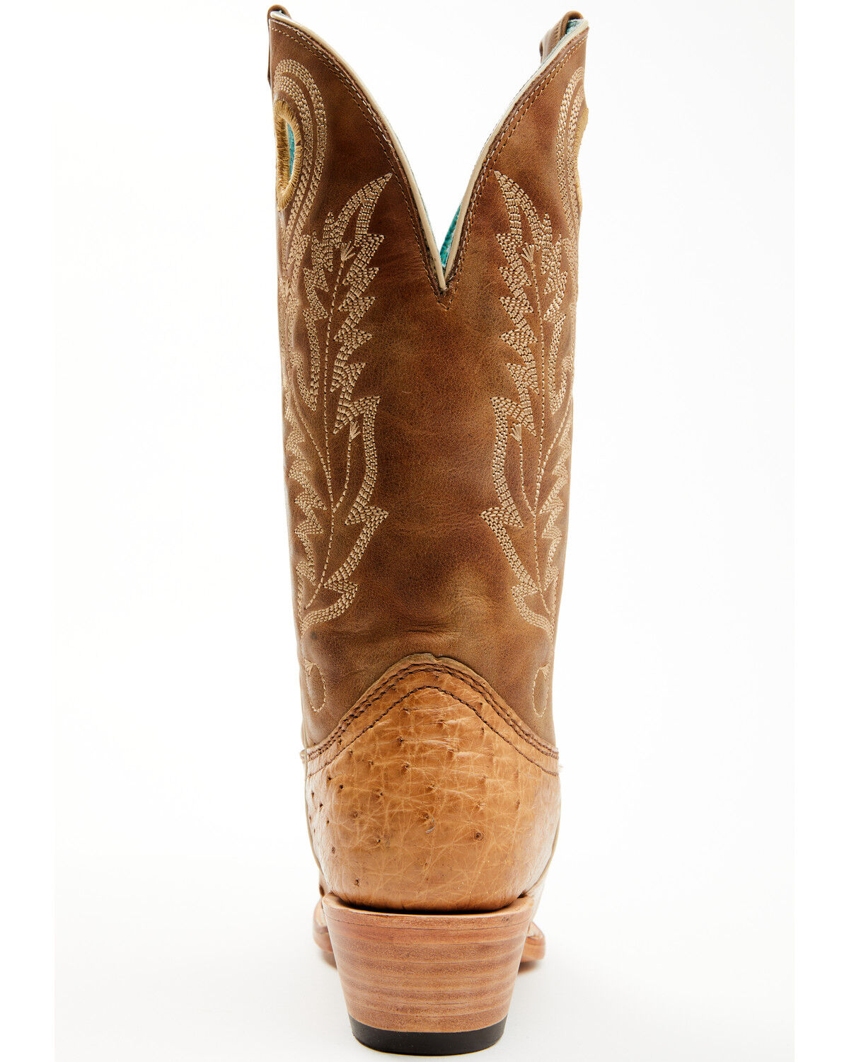 Corral Women's Exotic Ostrich Western Boots - Square Toe