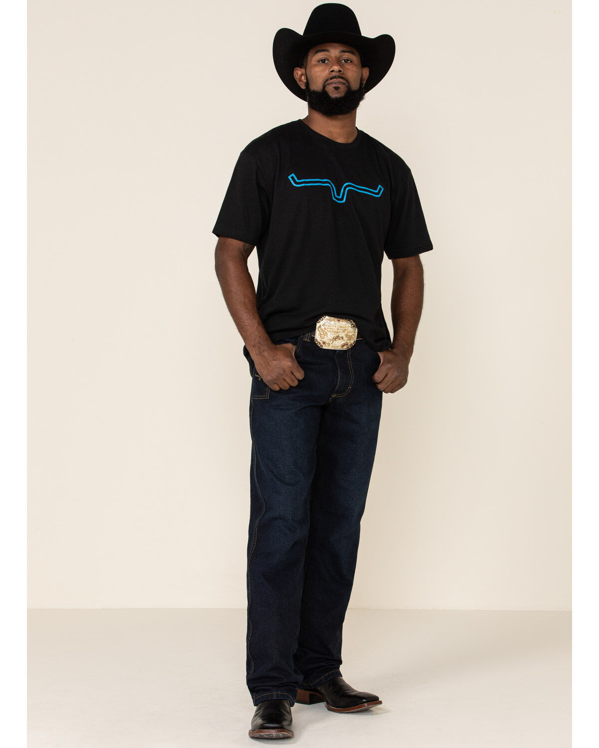 Kimes Ranch Men's Black Outlier Graphic T-Shirt