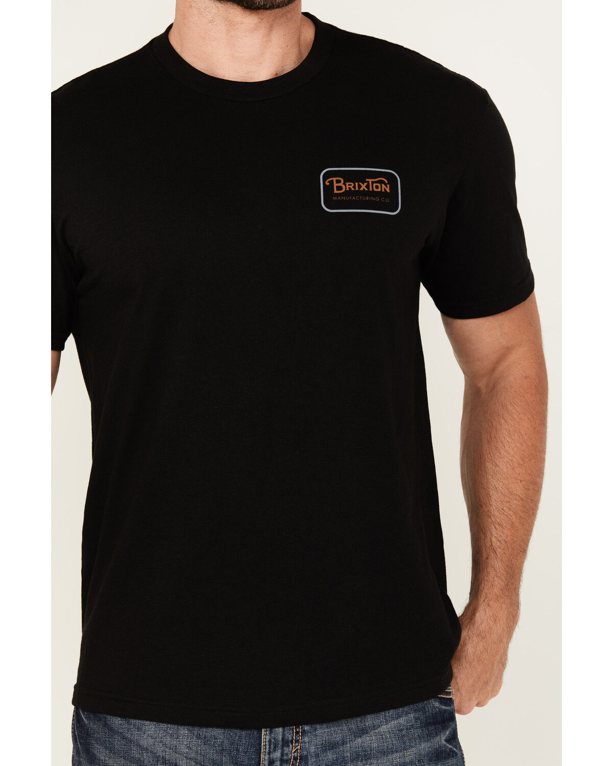 Brixton Men's Grade Logo Short Sleeve Graphic T-Shirt