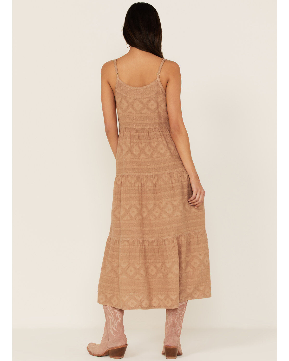 Cleo + Wolf Women's Tiered Midi Dress