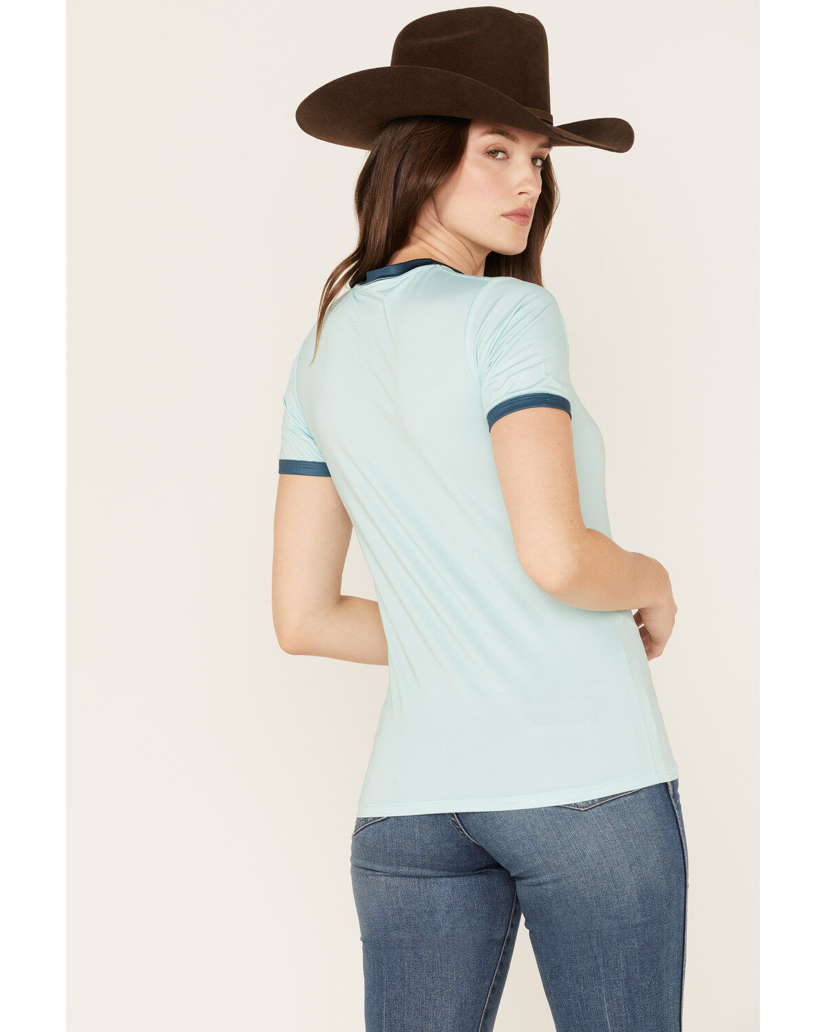 Kimes Ranch Women's Rhythm Ringer Performance Tech Tee