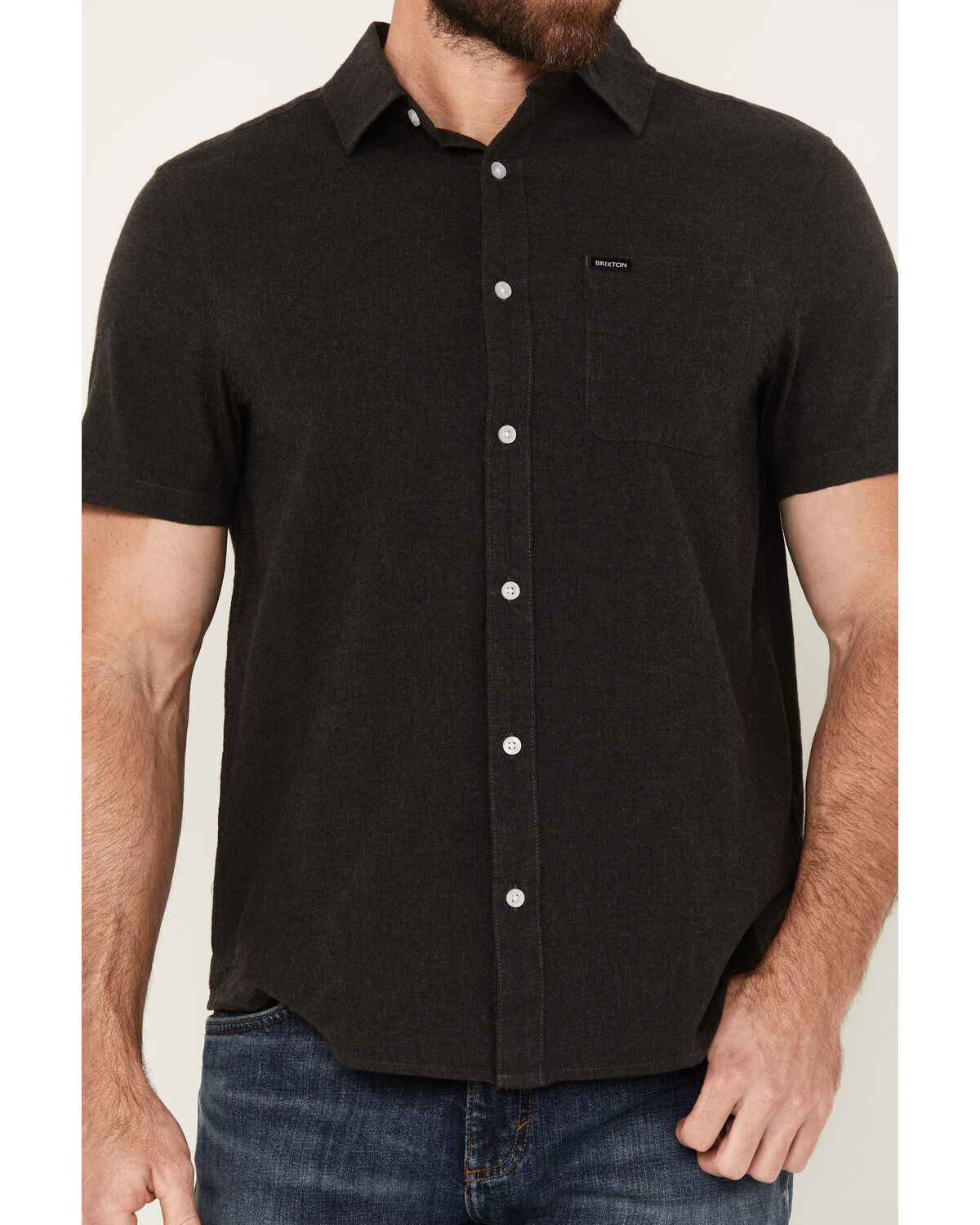 Brixton Men's Charter Short Sleeve Button-Down Shirt