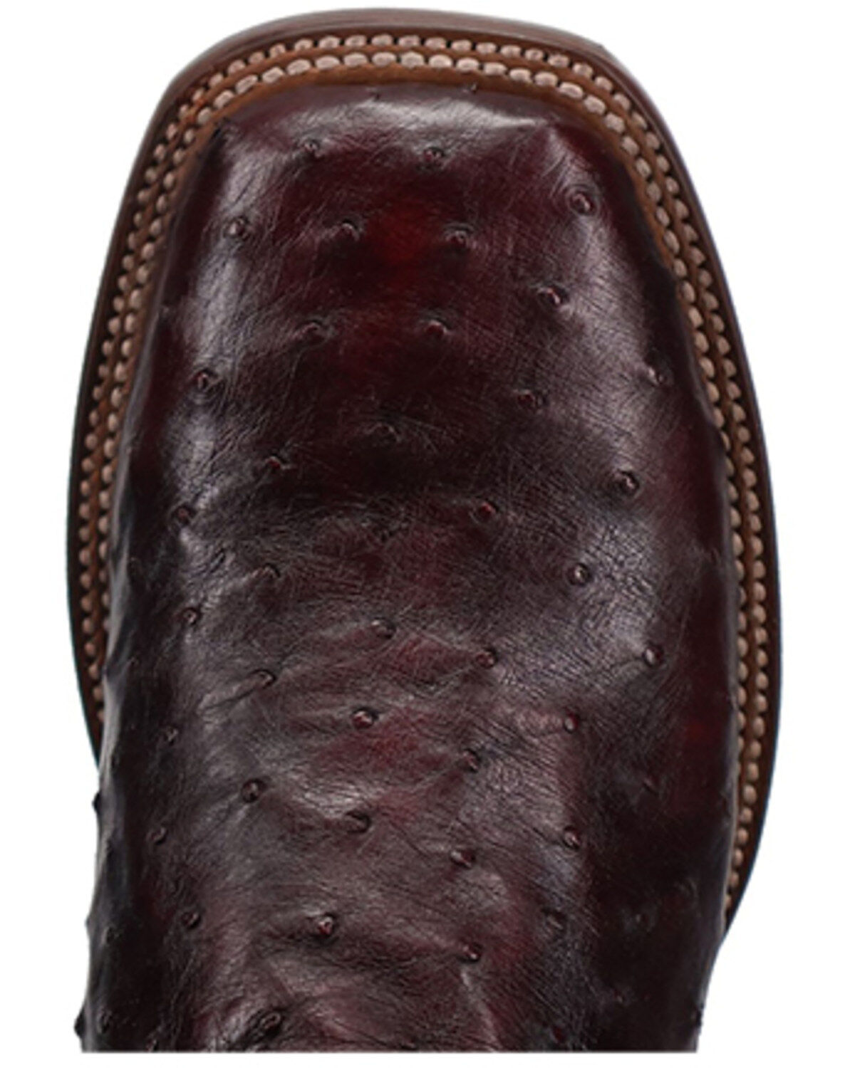 Dan Post Men's Alamosa Exotic Ostrich Western Boots - Broad Square Toe