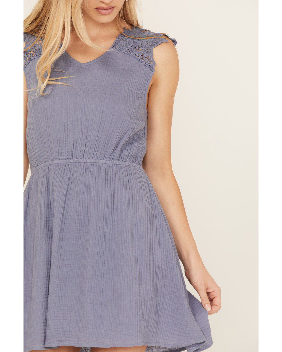 Cleo + Wolf Women's Birdy Open Back Mini Dress