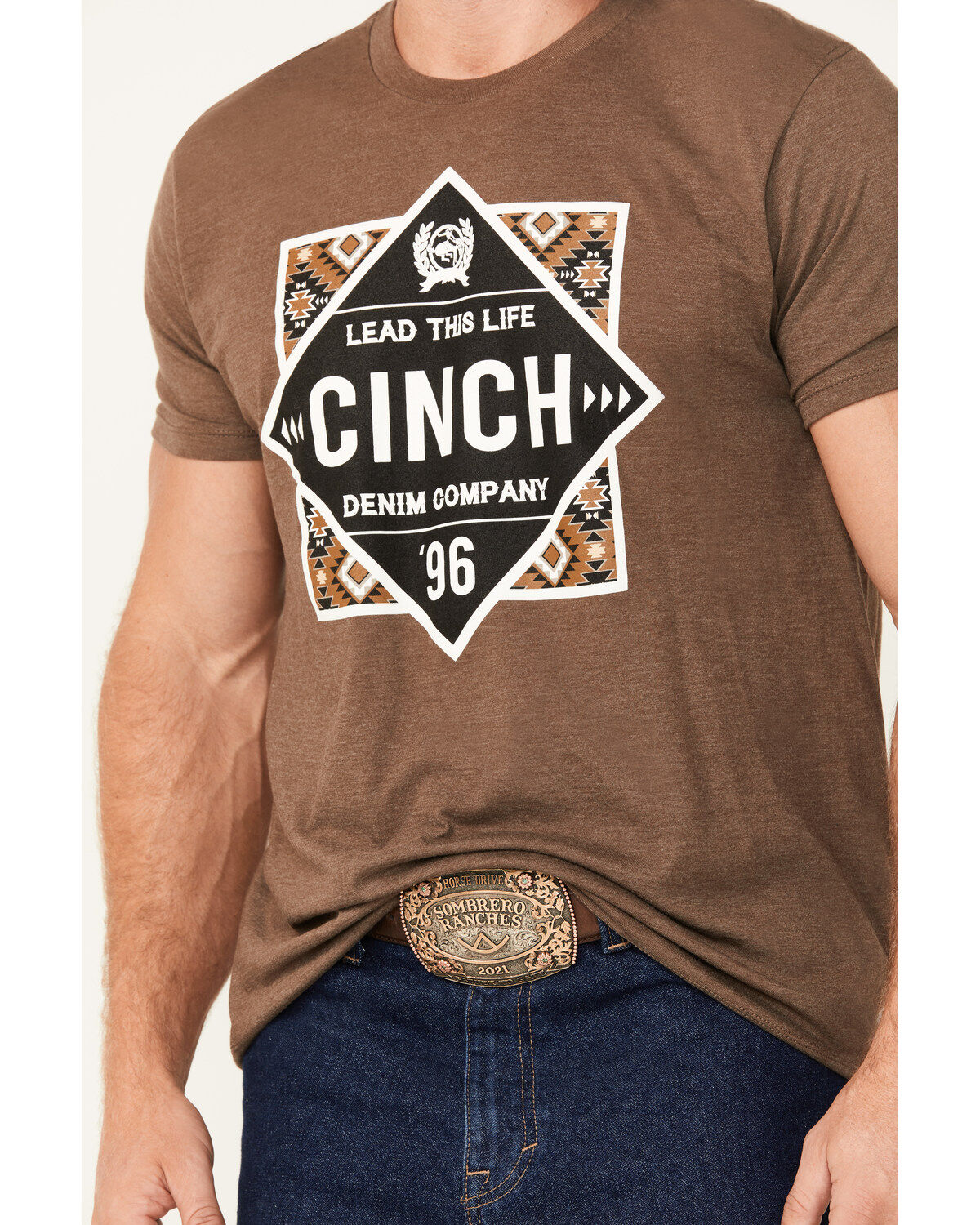 Cinch Men's Boot Barn Exclusive Lead This Life Short Sleeve Graphic T-Shirt