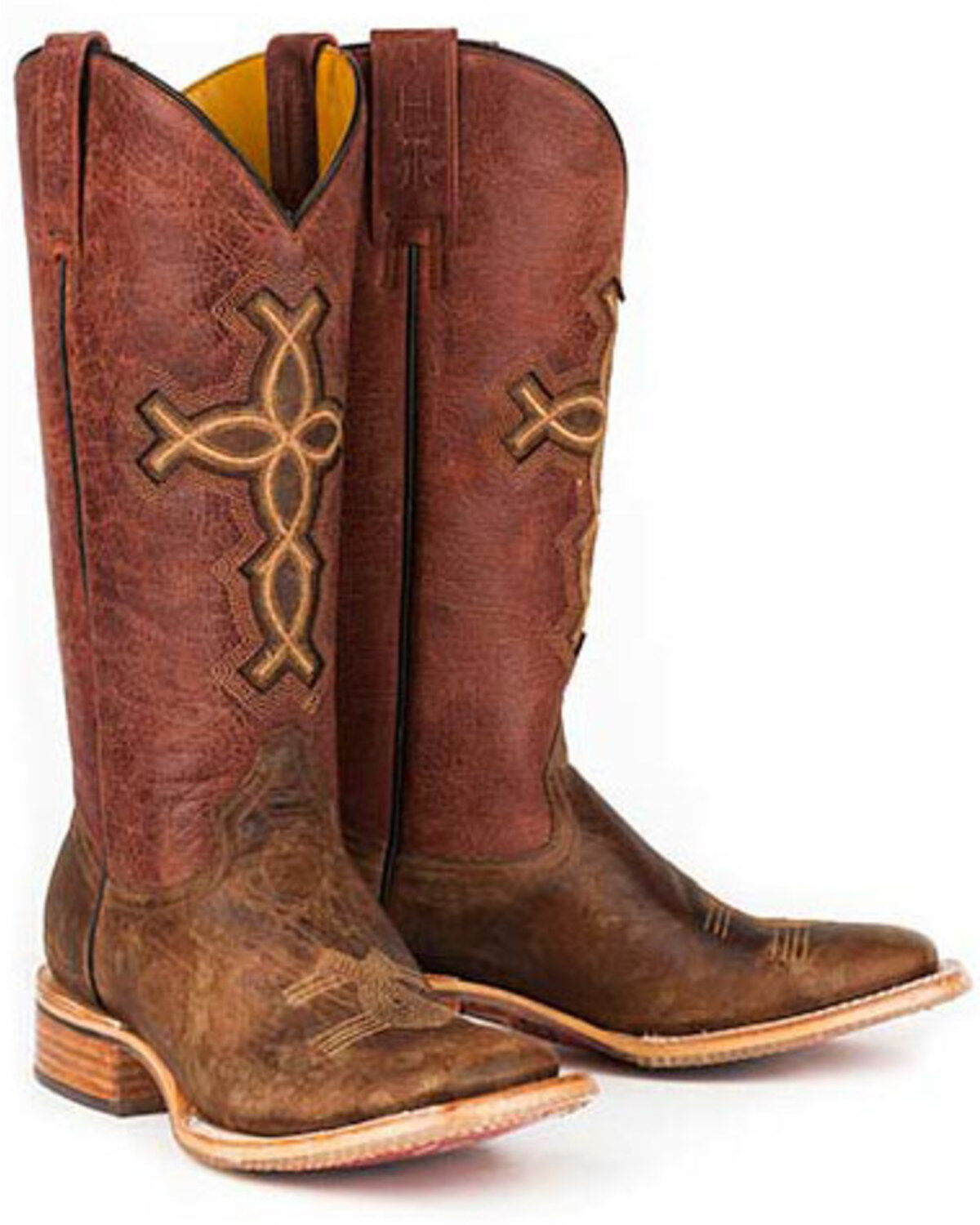 Tin Haul I Believe Cowgirl Boots - Square Toe